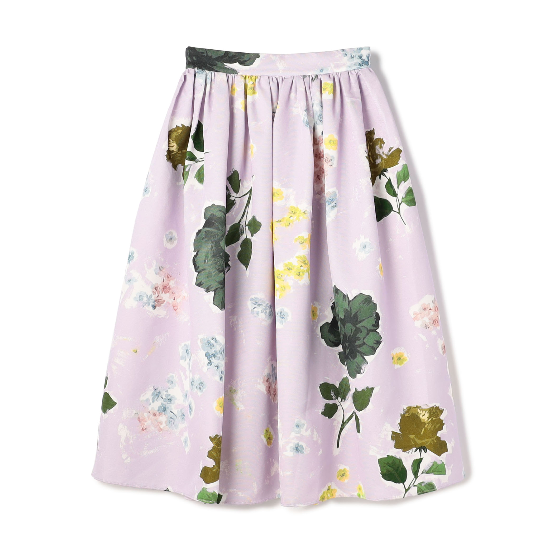 ERDEM GATHERED MIDI スカート