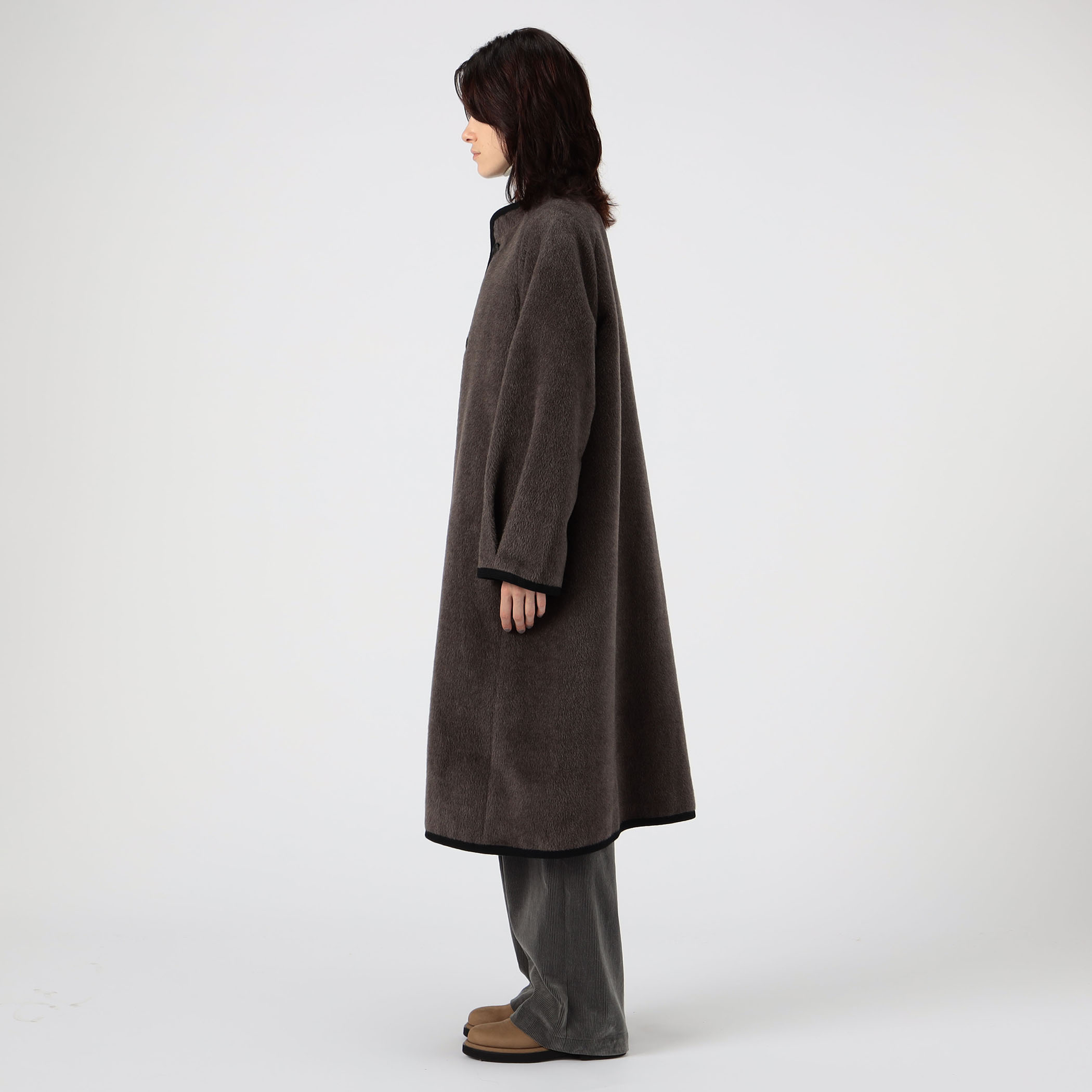 スーリーアルパカシャギー ロングコート｜トゥモローランド 公式通販