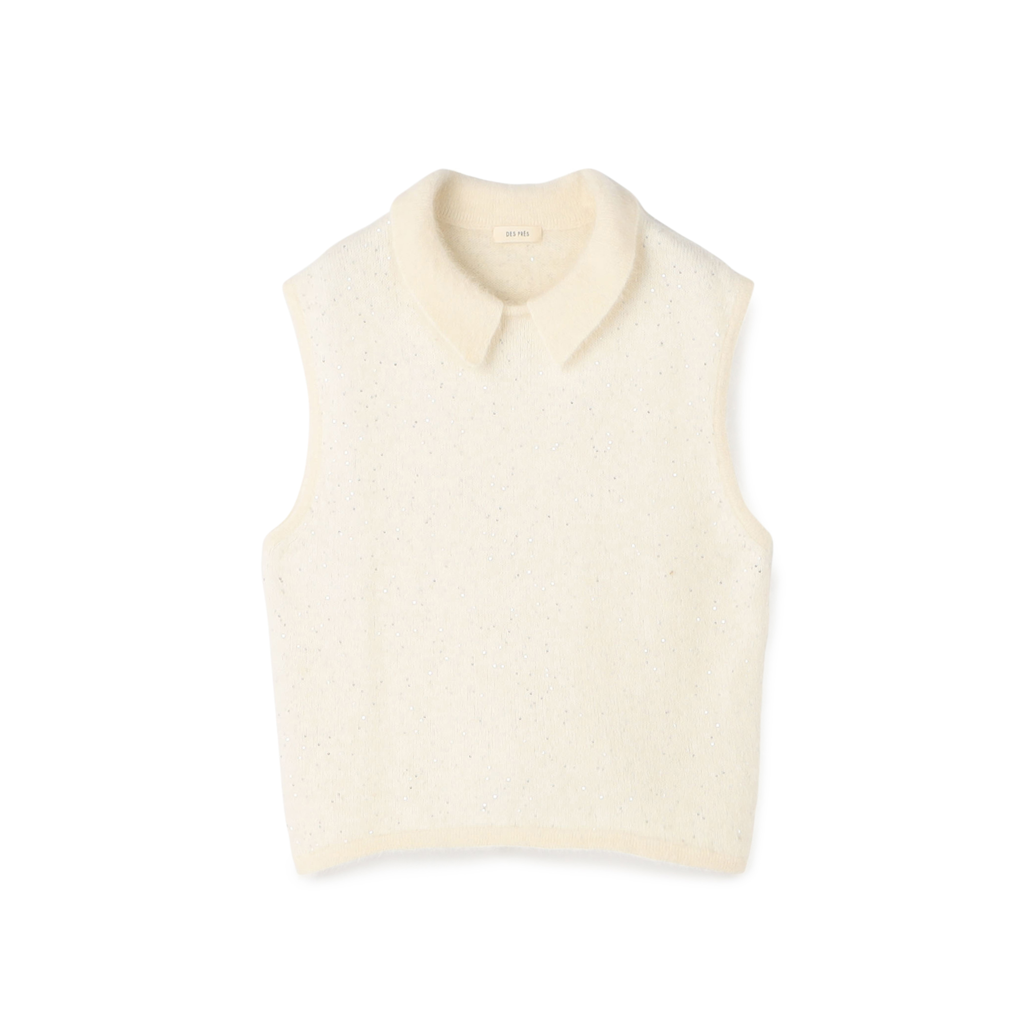 【WEB先行予約】フォックスカシミヤ スリーブレスプルオーバー
