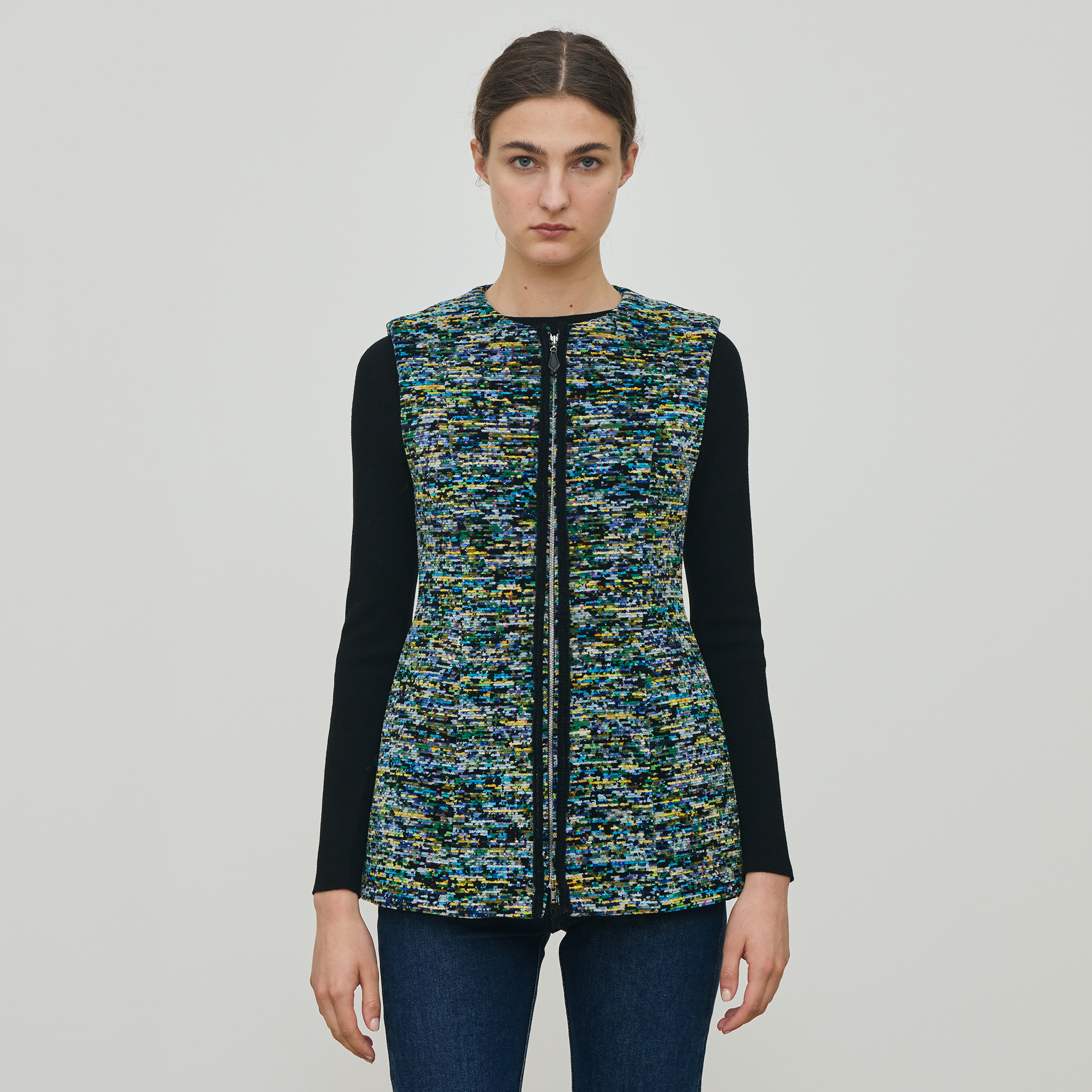 モザイクモール クルーネックジレ｜トゥモローランド 公式通販