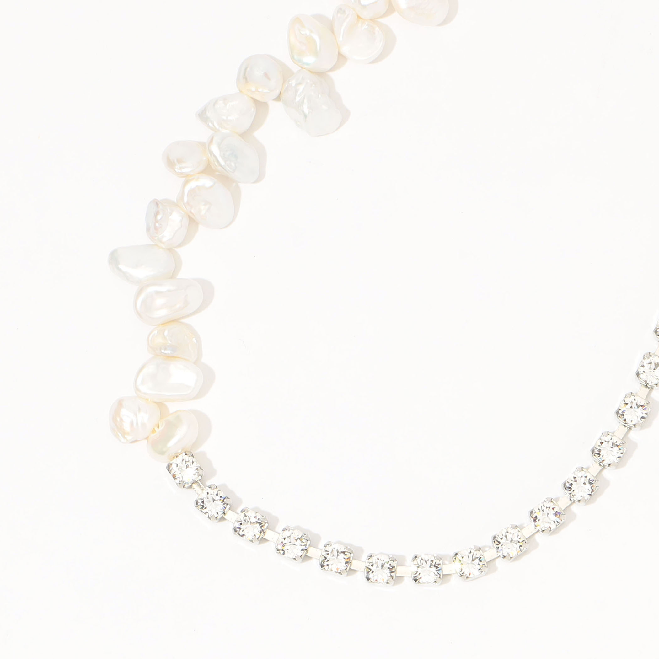 Le Chic Radical Crystal Pearl Collar ネックレス