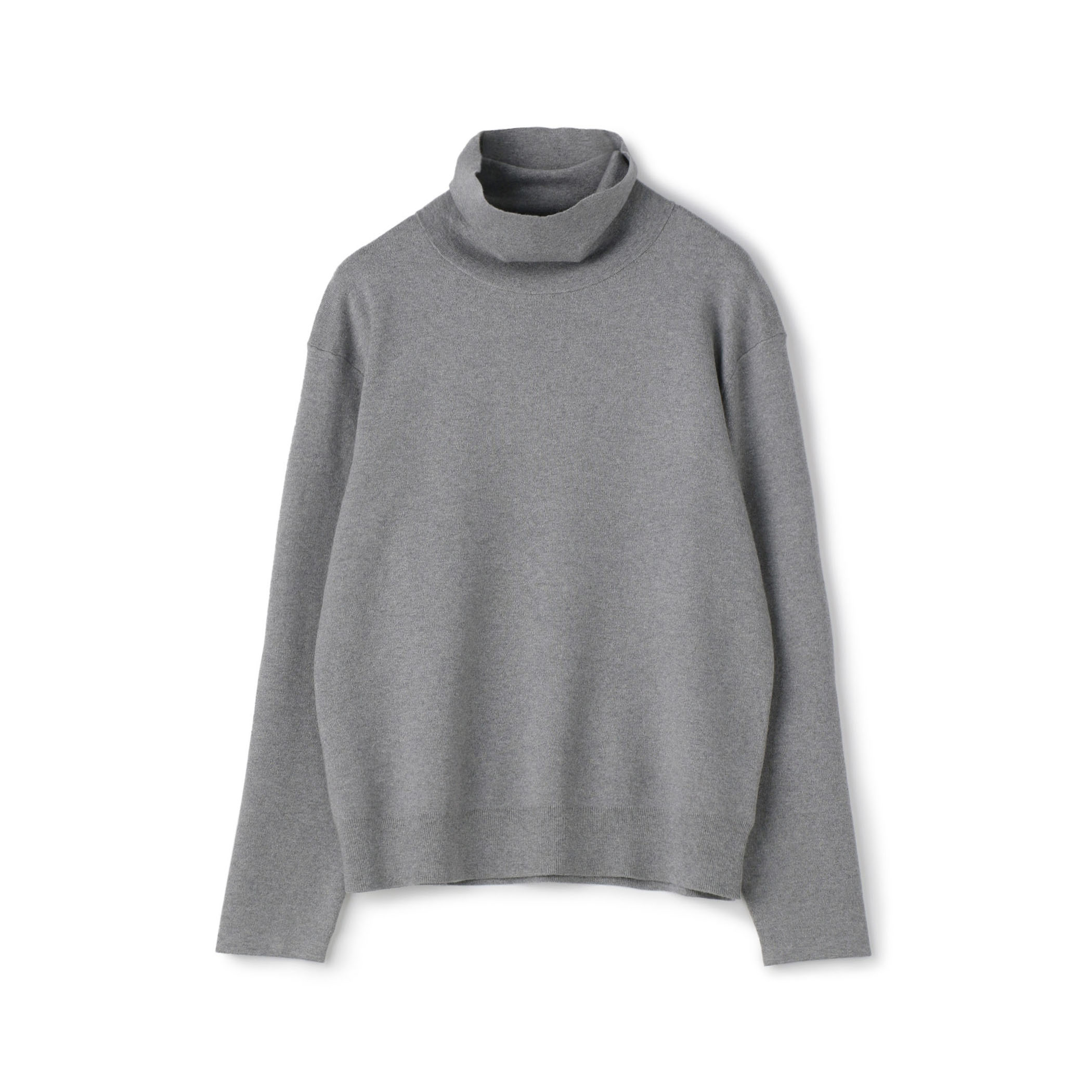 Basic Cashmere タートルネックプルオーバー カシミヤ ニット-