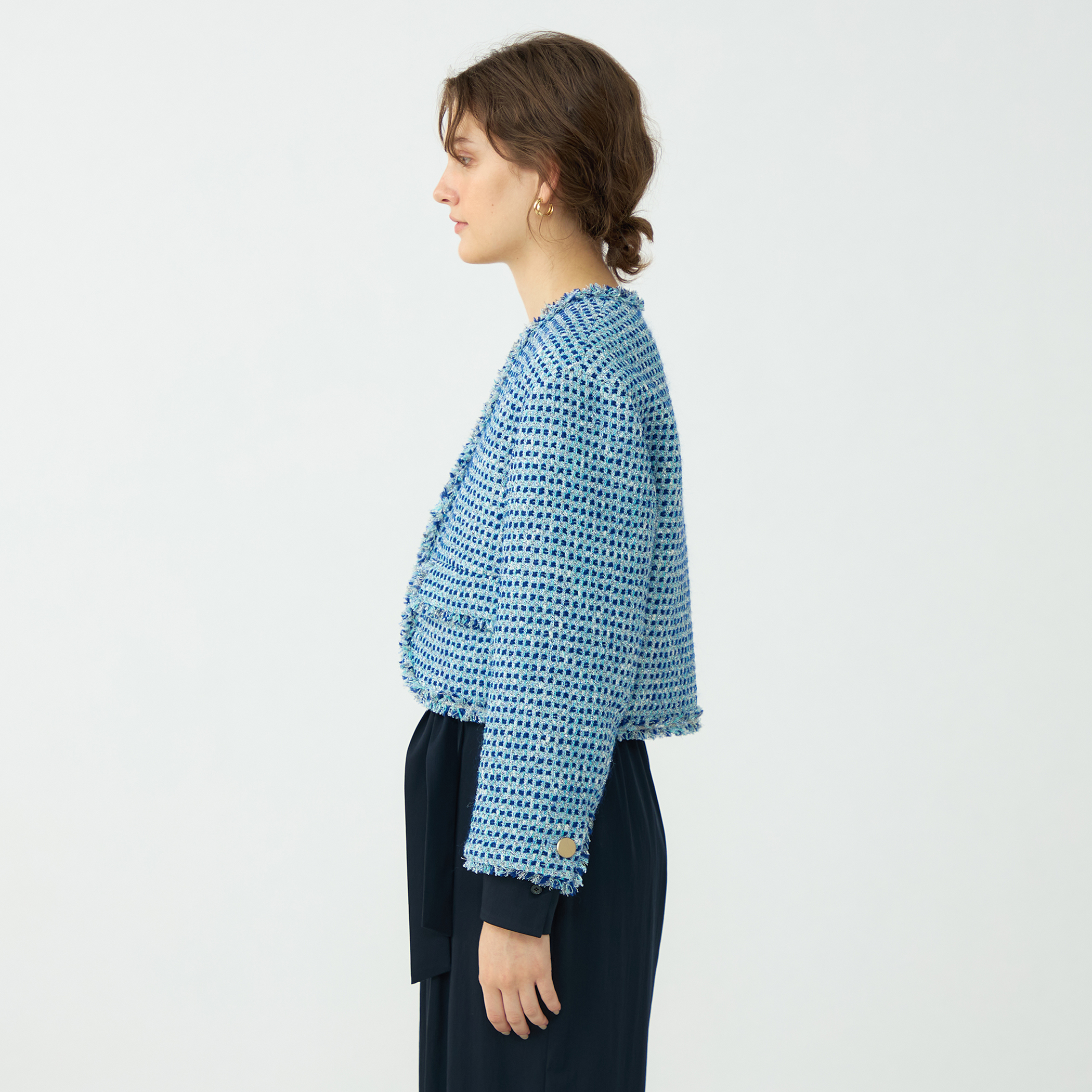 ペペローニツイード ショートジャケット｜トゥモローランド 公式通販