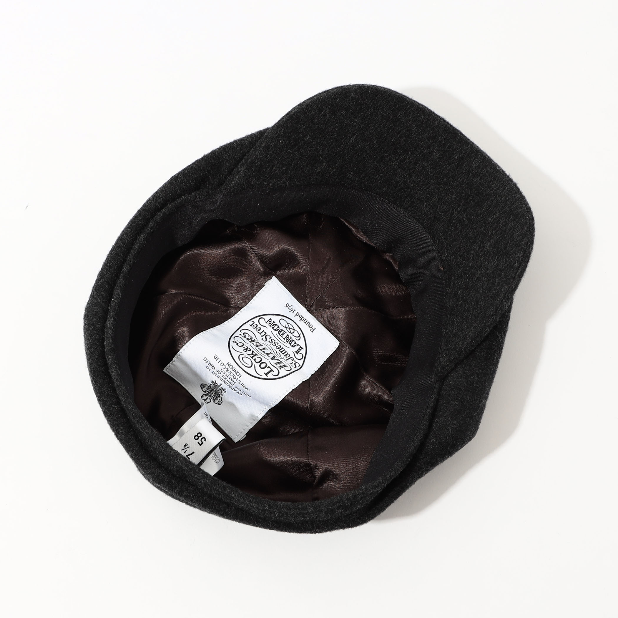 Lock & Co. HATTERS ESCORIAL WOOL Newsboy Cap｜トゥモローランド