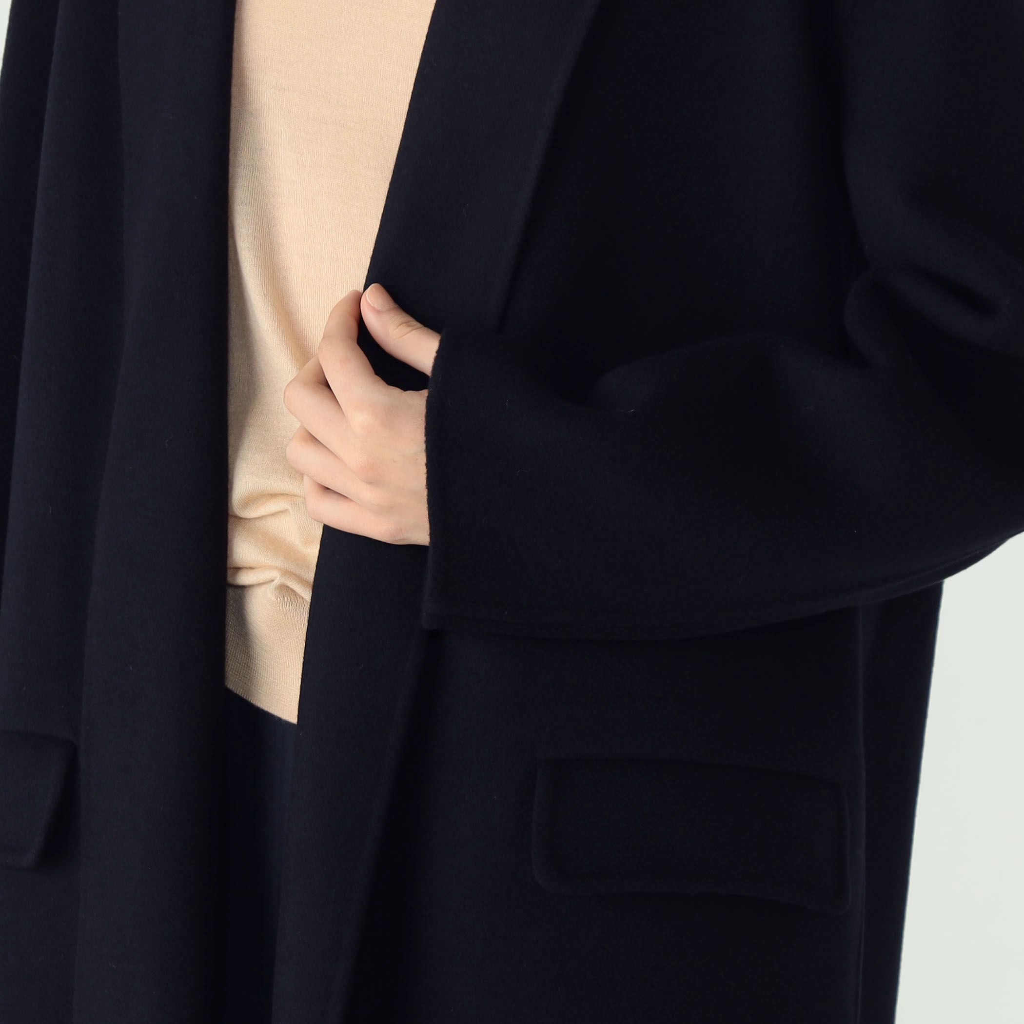 ウールダブルフェイス チェスターコート｜トゥモローランド 公式通販