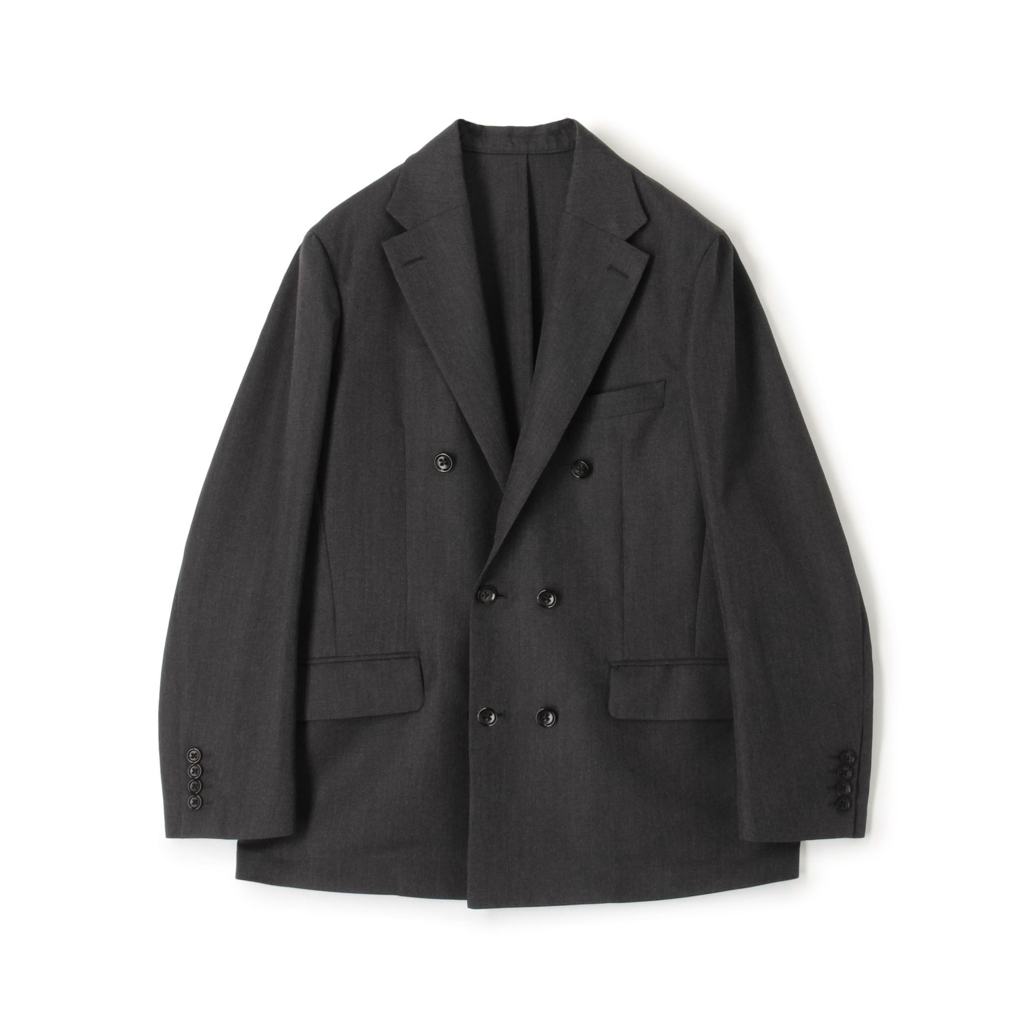 シルクモヘヤトロピカル ダブルブレステッド6Bジャケット