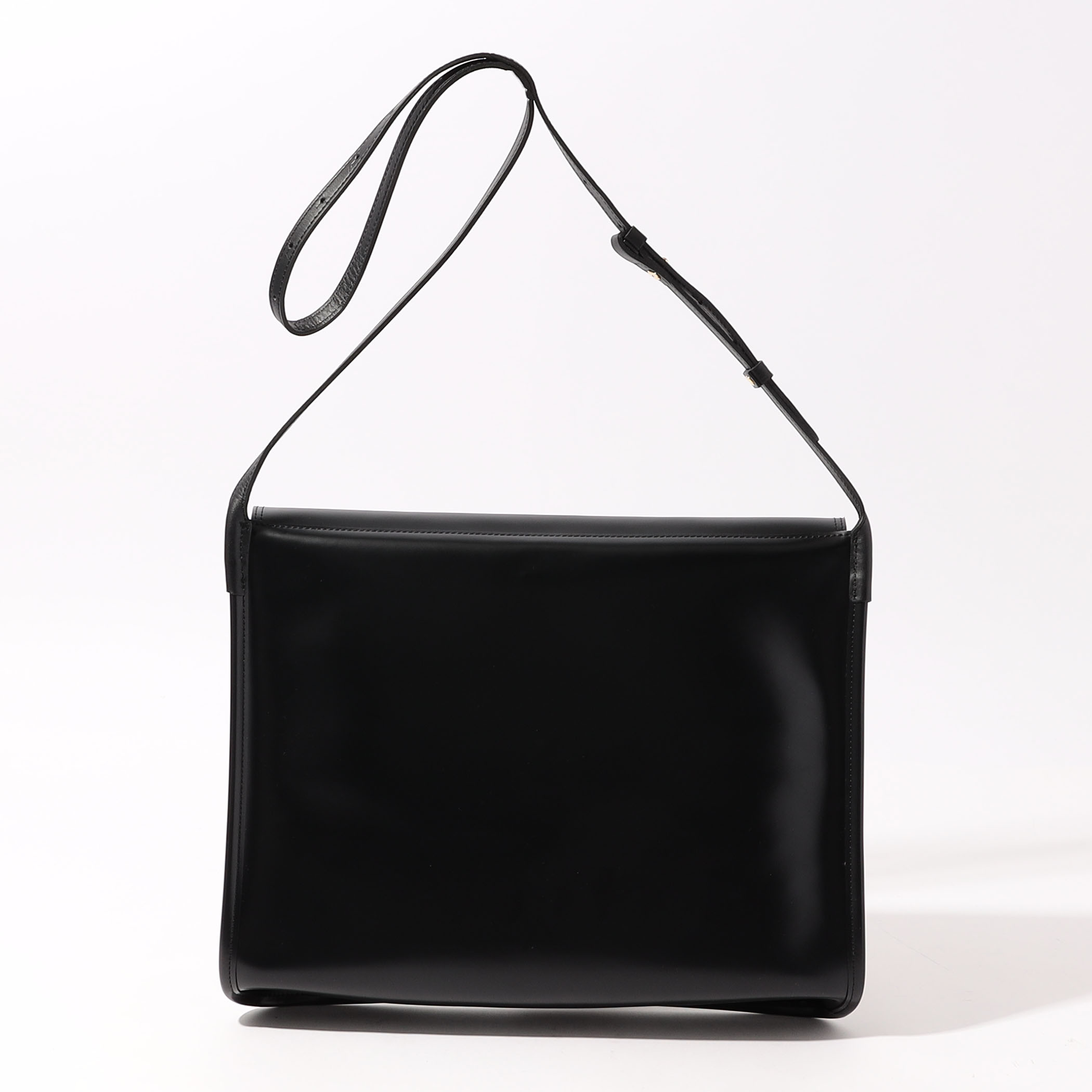 PIENI M EXTRA BK/BK ショルダーバッグ PIENI M EXTRA PVC×ピッグレザー ショルダーバッグ｜トゥモローランド