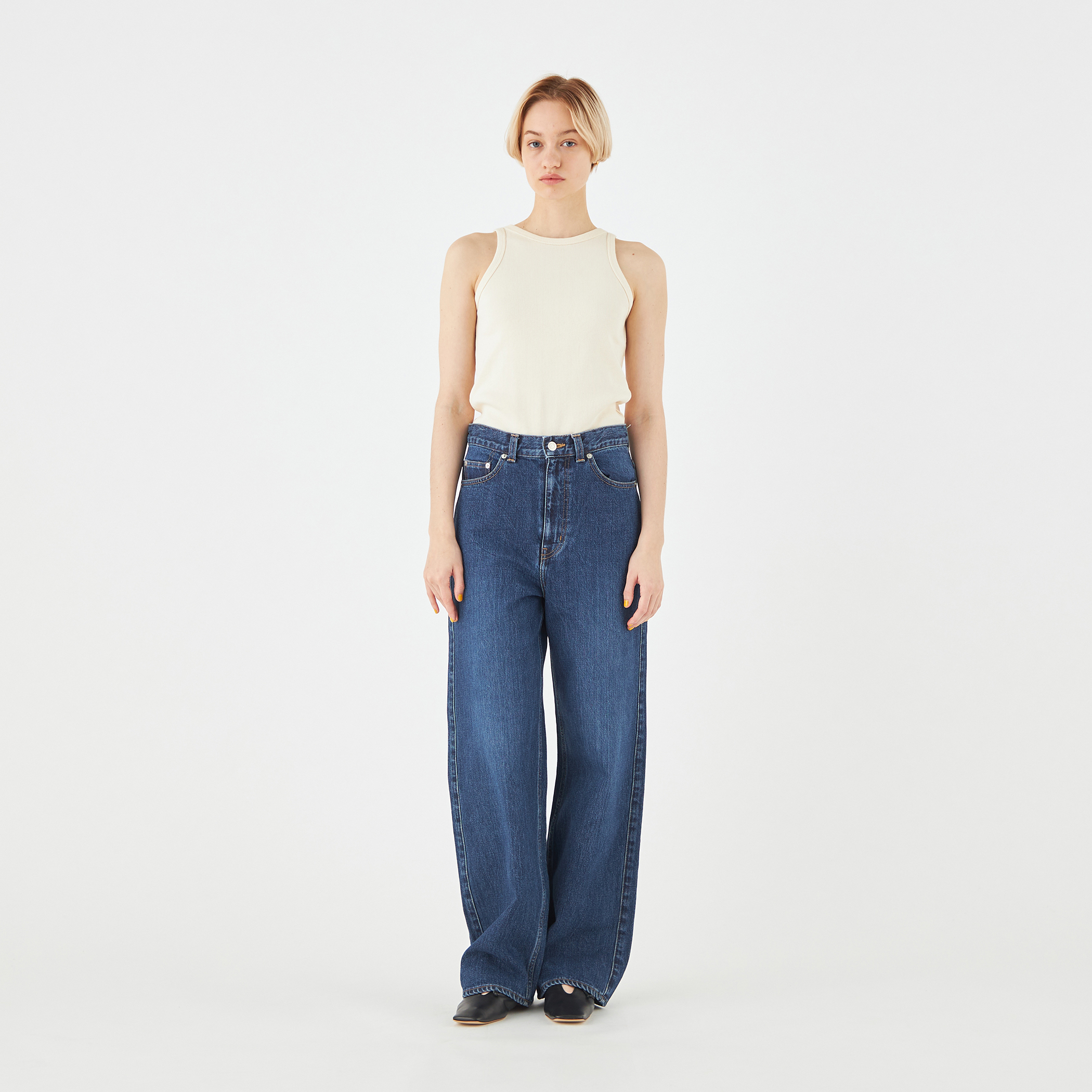 楽天市場】Toteme トーテム タンクトップ CURVED RIB TANK 211