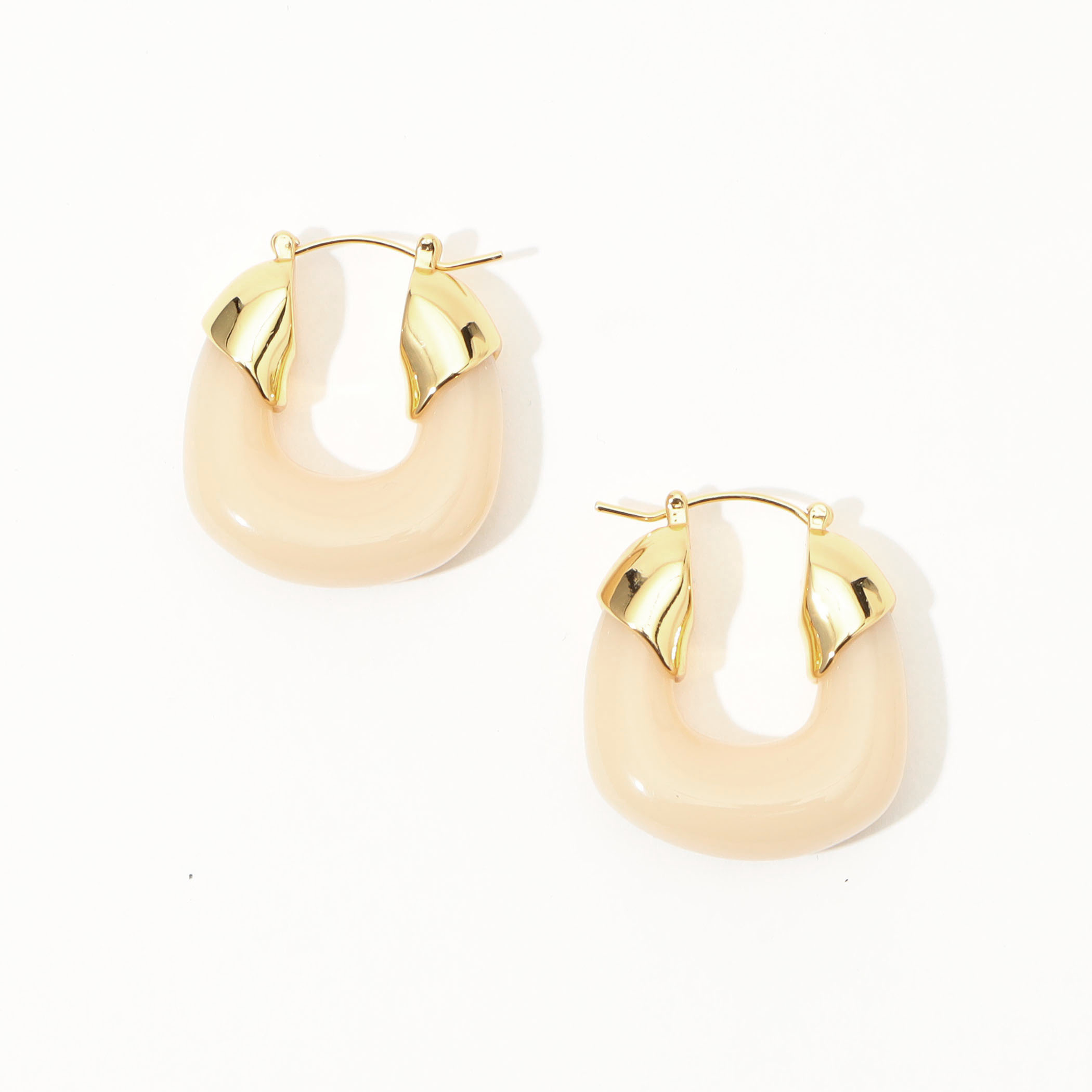 Lizzie Fortunato MINI ORGANIC HOOP ピアス