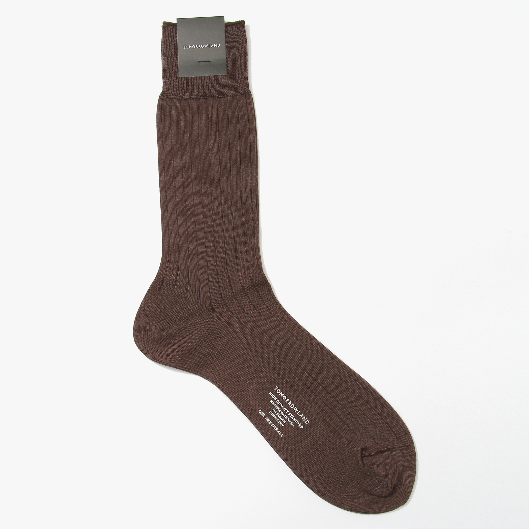 TOMORROWLAND コットンナイロン リブソックス