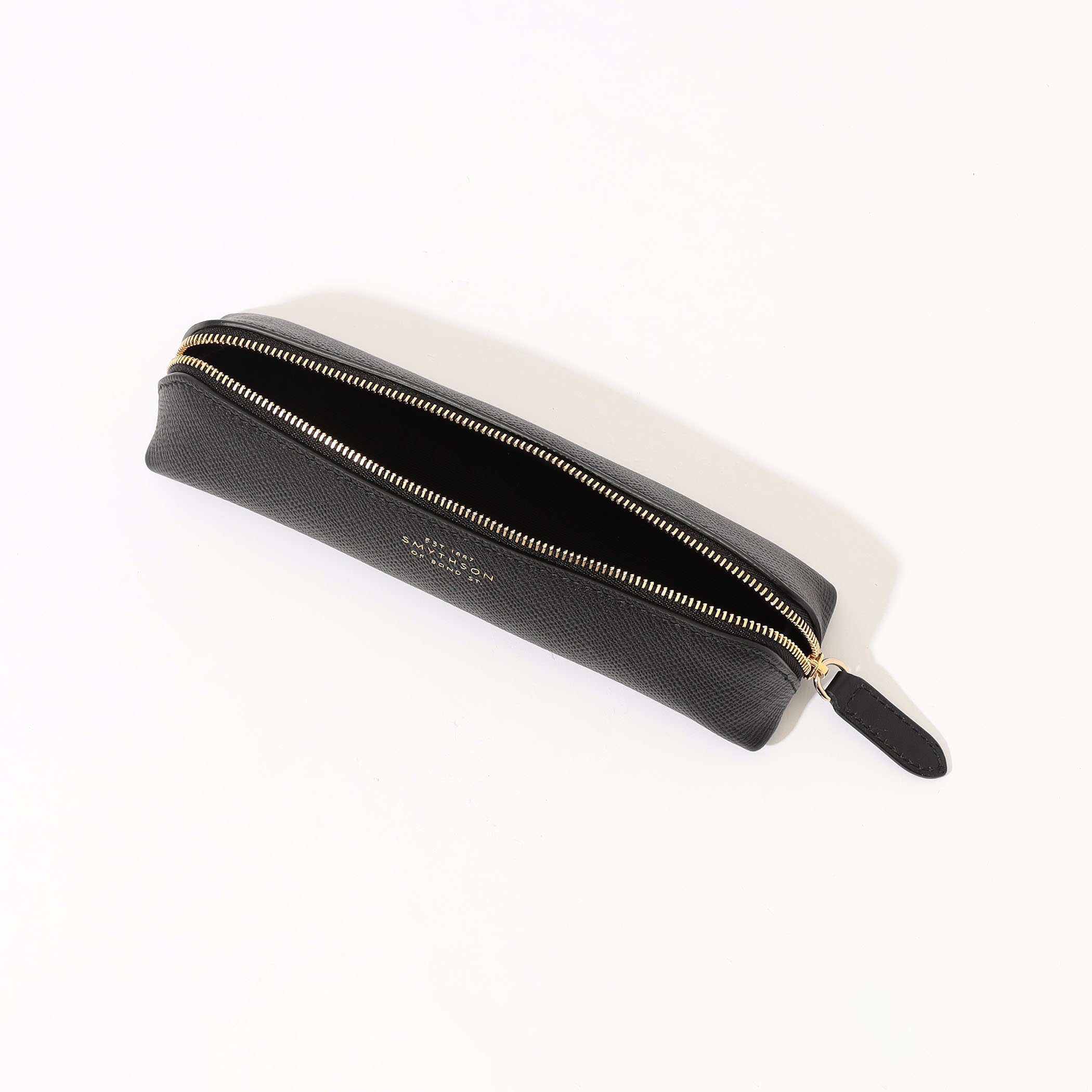 SMYTHSON シルバー レザー 筆箱 文房具・事務用品 SMYTHSON シルバー レザー 筆箱