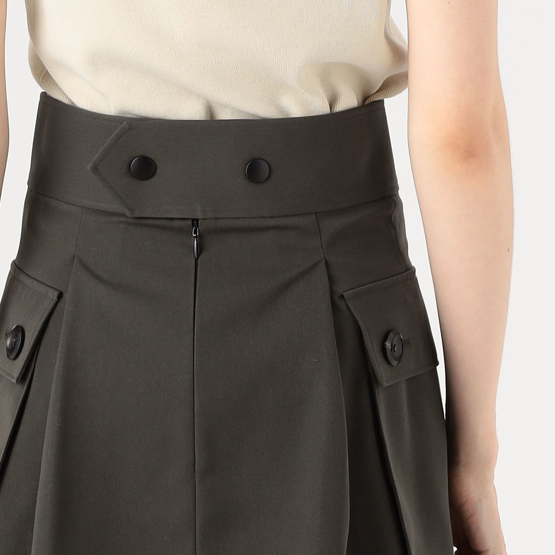 □Edition×THE RERACS Collaboration Label MINI SKIRT