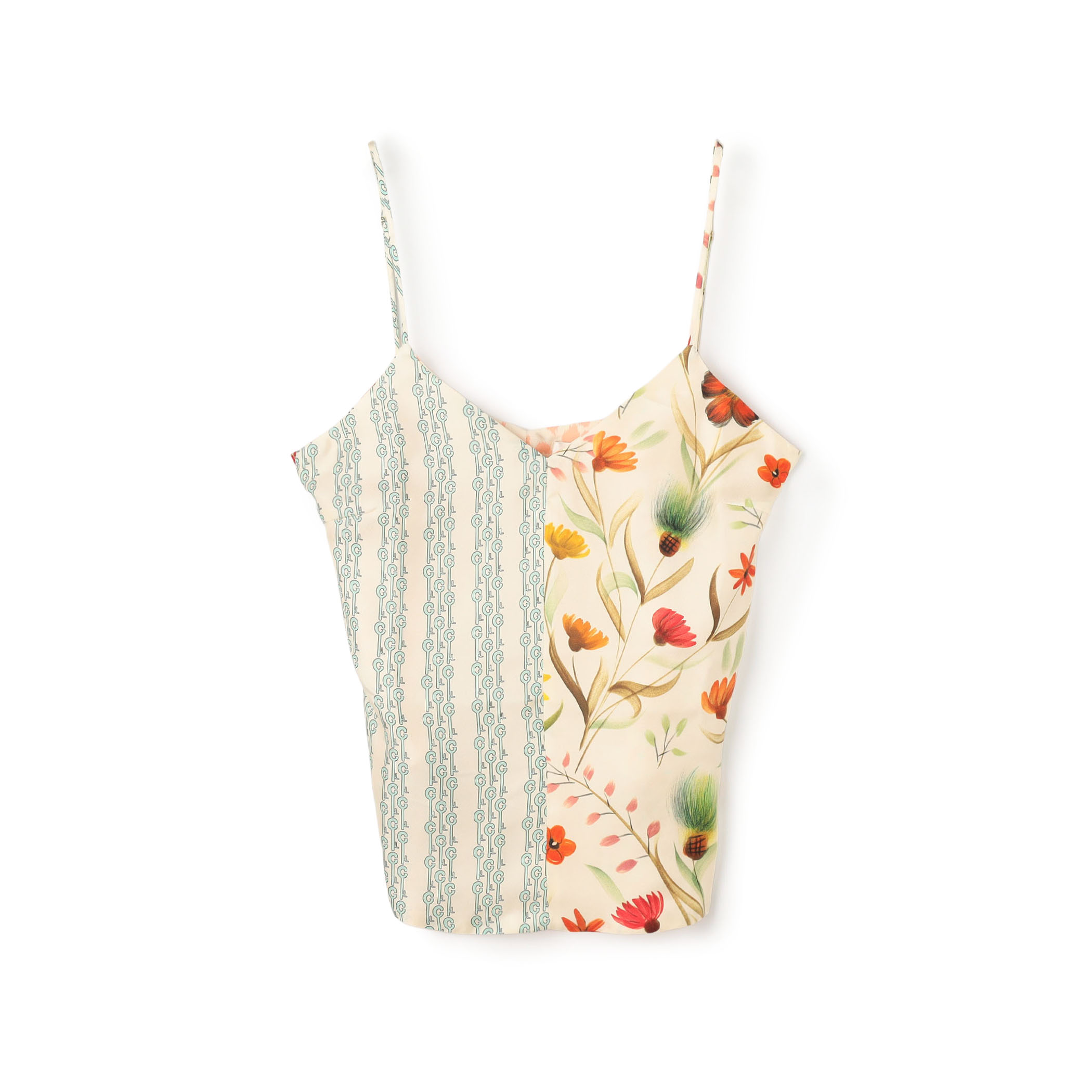 LA PRESTIC OUISTON  FRAGOLA シルクトップス