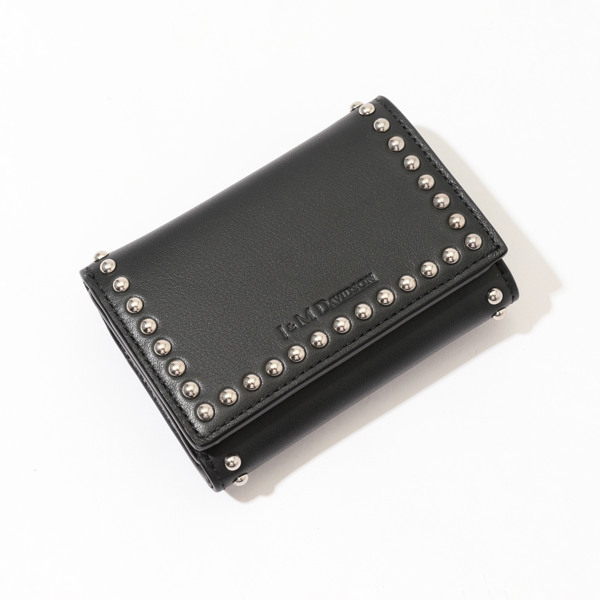楽天市場】J&M DAVIDSON 三つ折り財布 SFLW1XXSCXX FOLD WALLET WITH STUDS ジェイアンドエム デヴィッドソン  レディース スタッズ ミニ財布 小銭入れあり : AXES（アクセス）楽天市場店