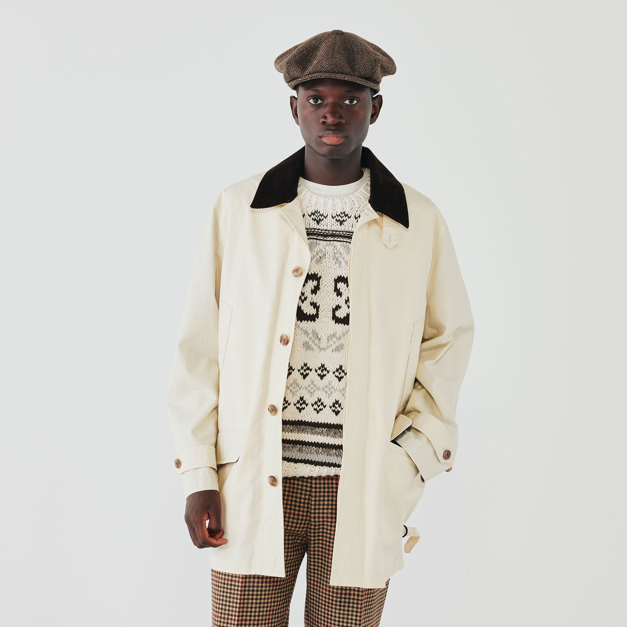 Lock & Co. Hatters キャスケット Lock & Co. HATTERS SANDWICH TWEED キャスケット