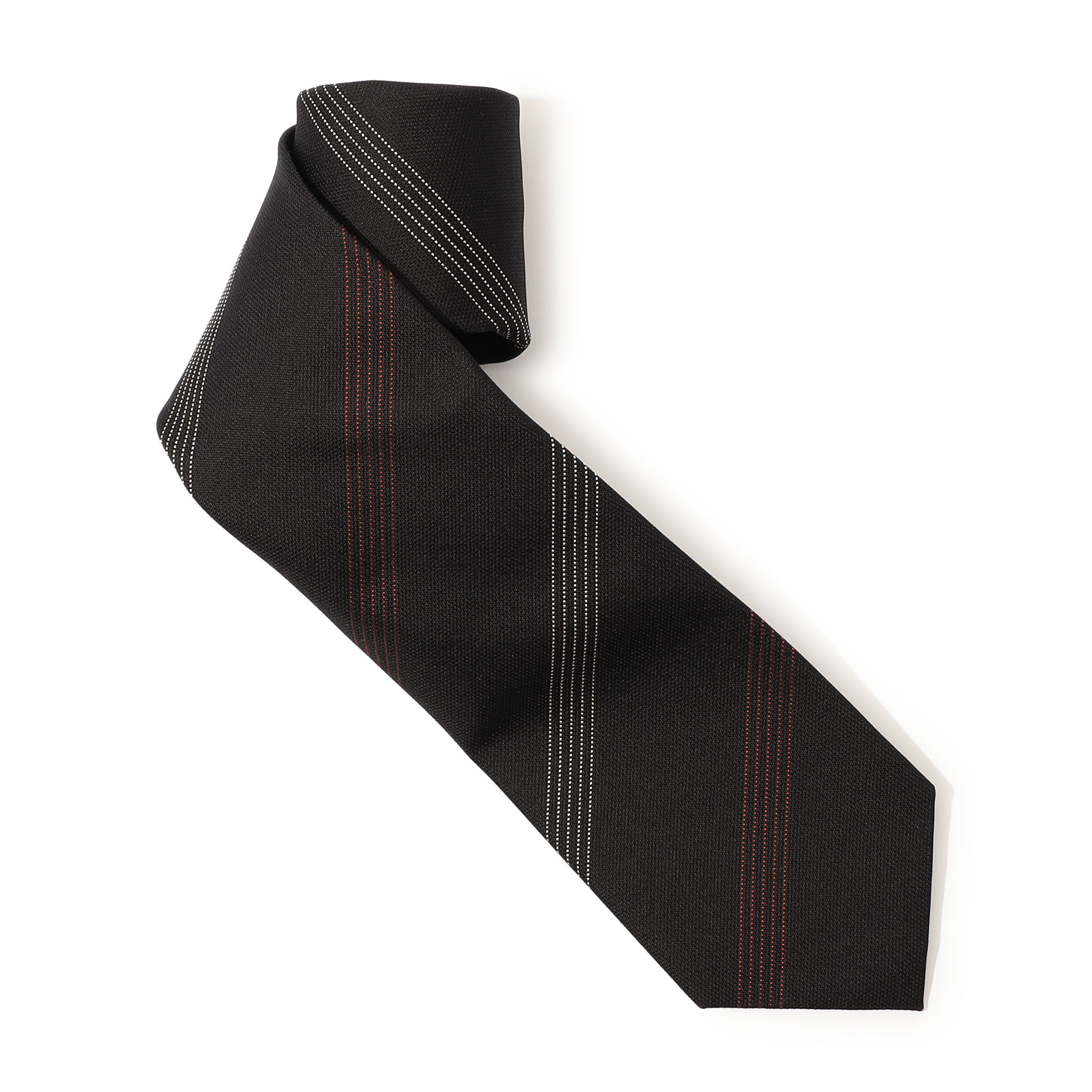 TOMORROWLAND シルクジャガード レジメンタルストライプネクタイ