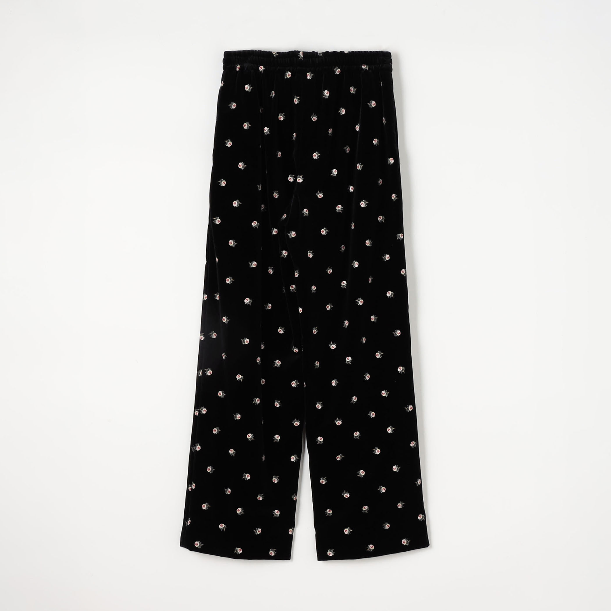 美品　caban ベロア　パンツ CABaN ベロア グラデーションストライプ1タックパンツ