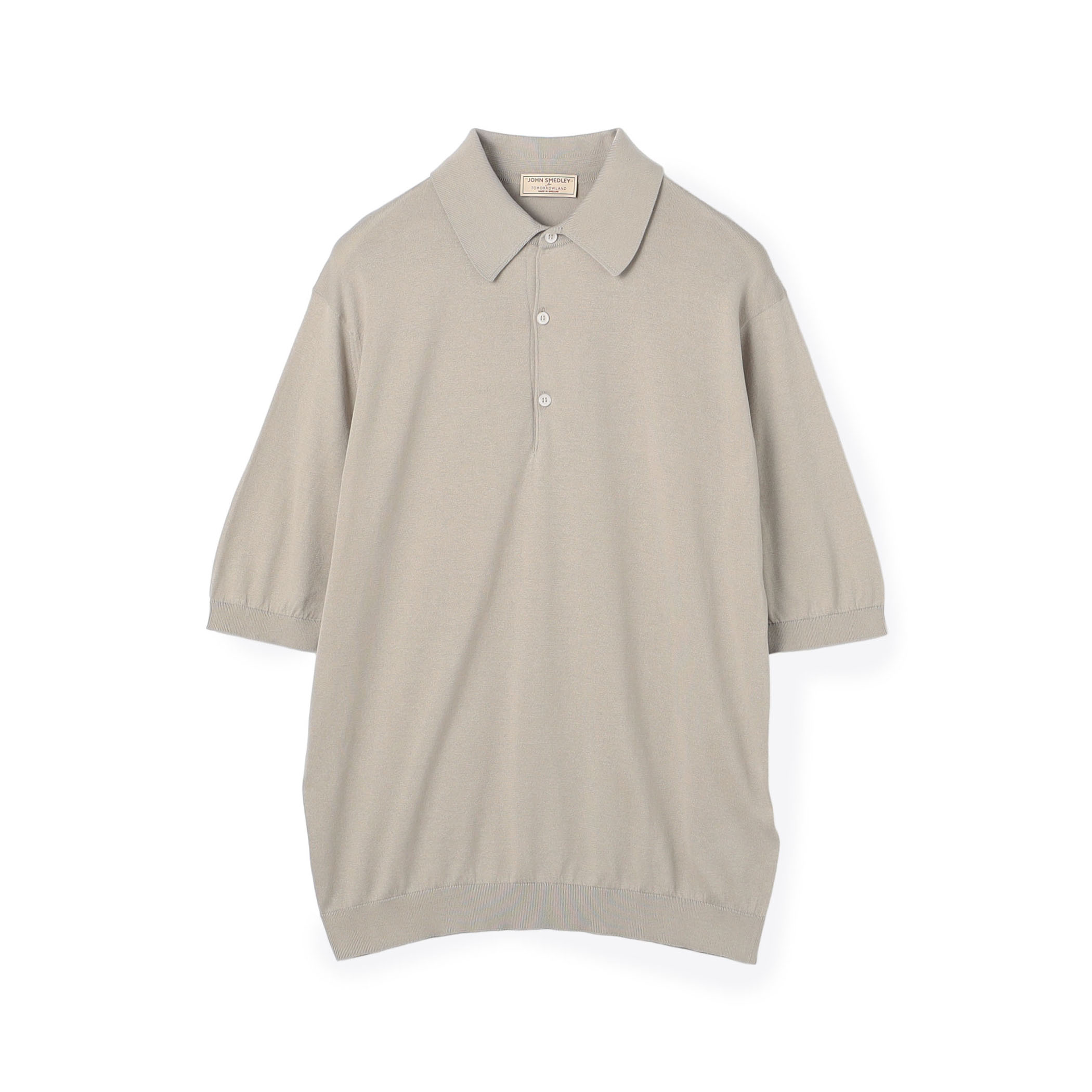 【別注J】JOHN SMEDLEY 30Gシーアイランドコットン ニットポロ ISIS