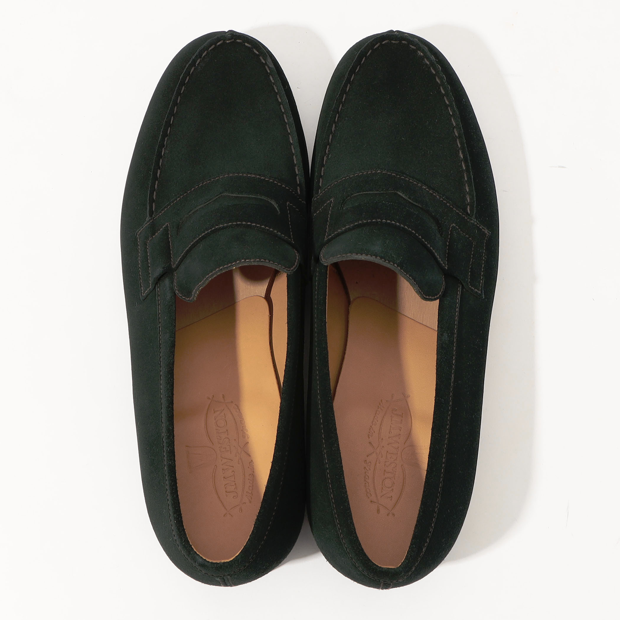 J.M.WESTON SIGNATURE LOAFER スエードローファー 4C 別注】J.M. WESTON Signature Loafer スエード ローファー Dウィズ