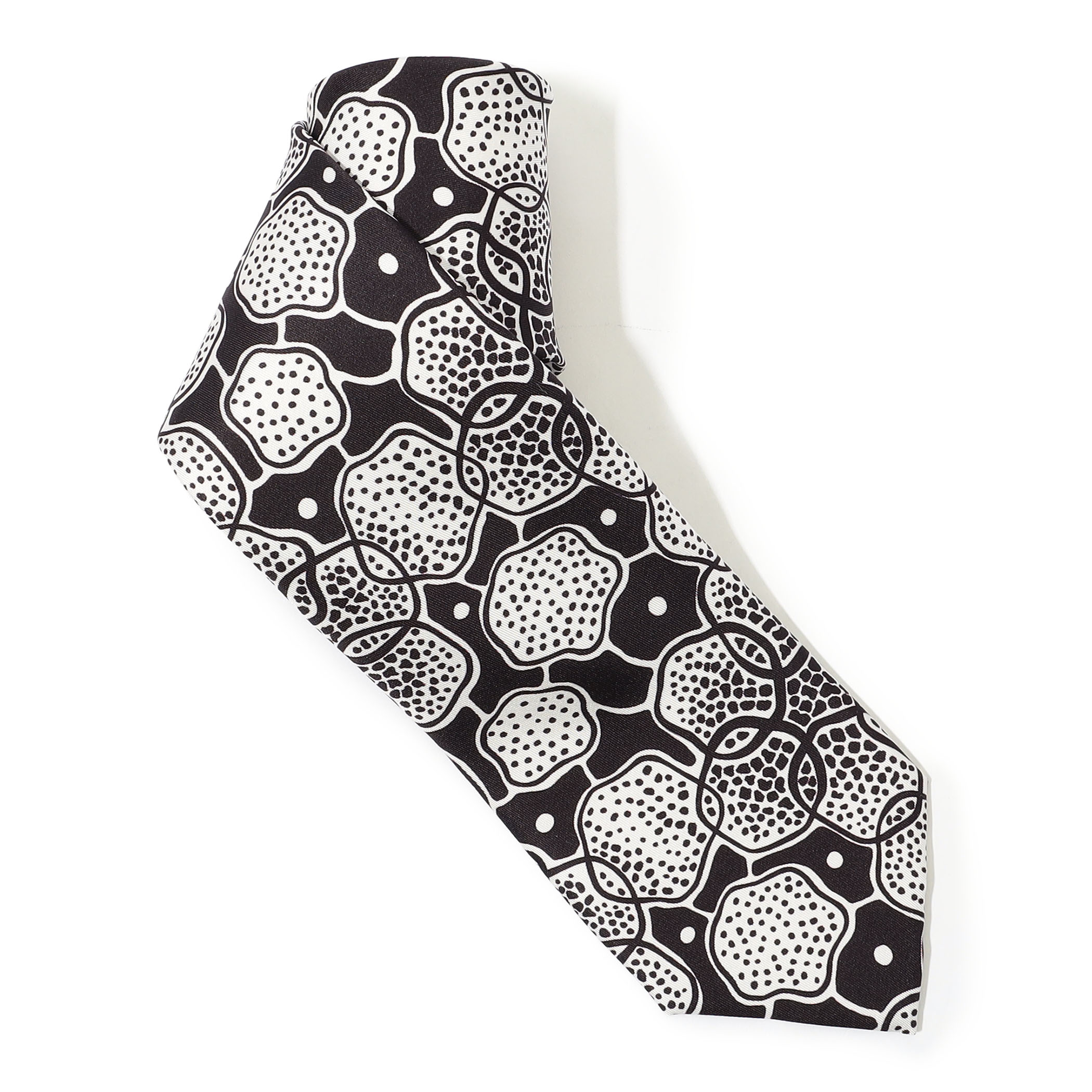 Charvet シルクプリント ネクタイ