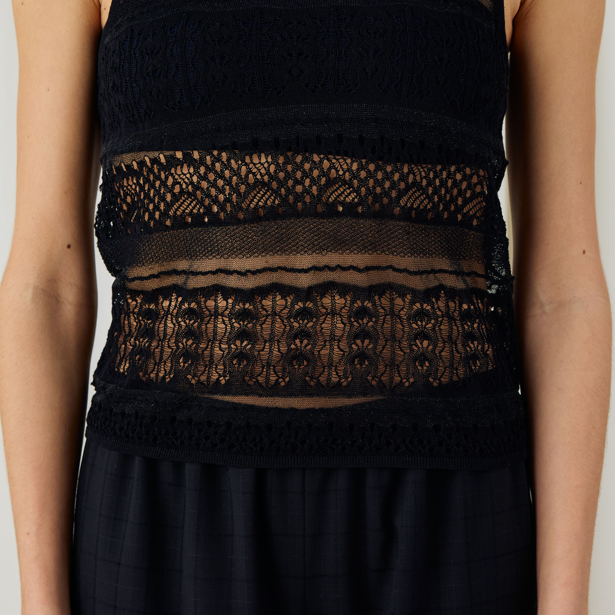 【DES PRES】レースステッチ タンクトップ item174e03d0d49211ef87a30242ac