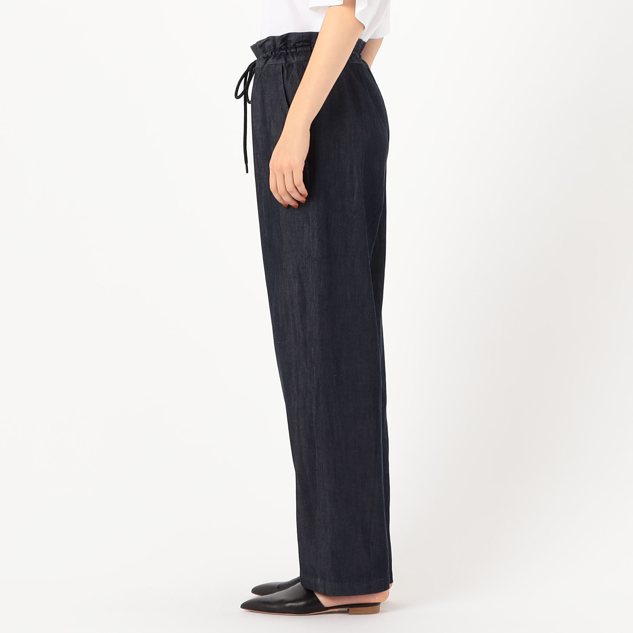 CABaN ウールギャバジン ワンタックワイドパンツ（その他パンツ