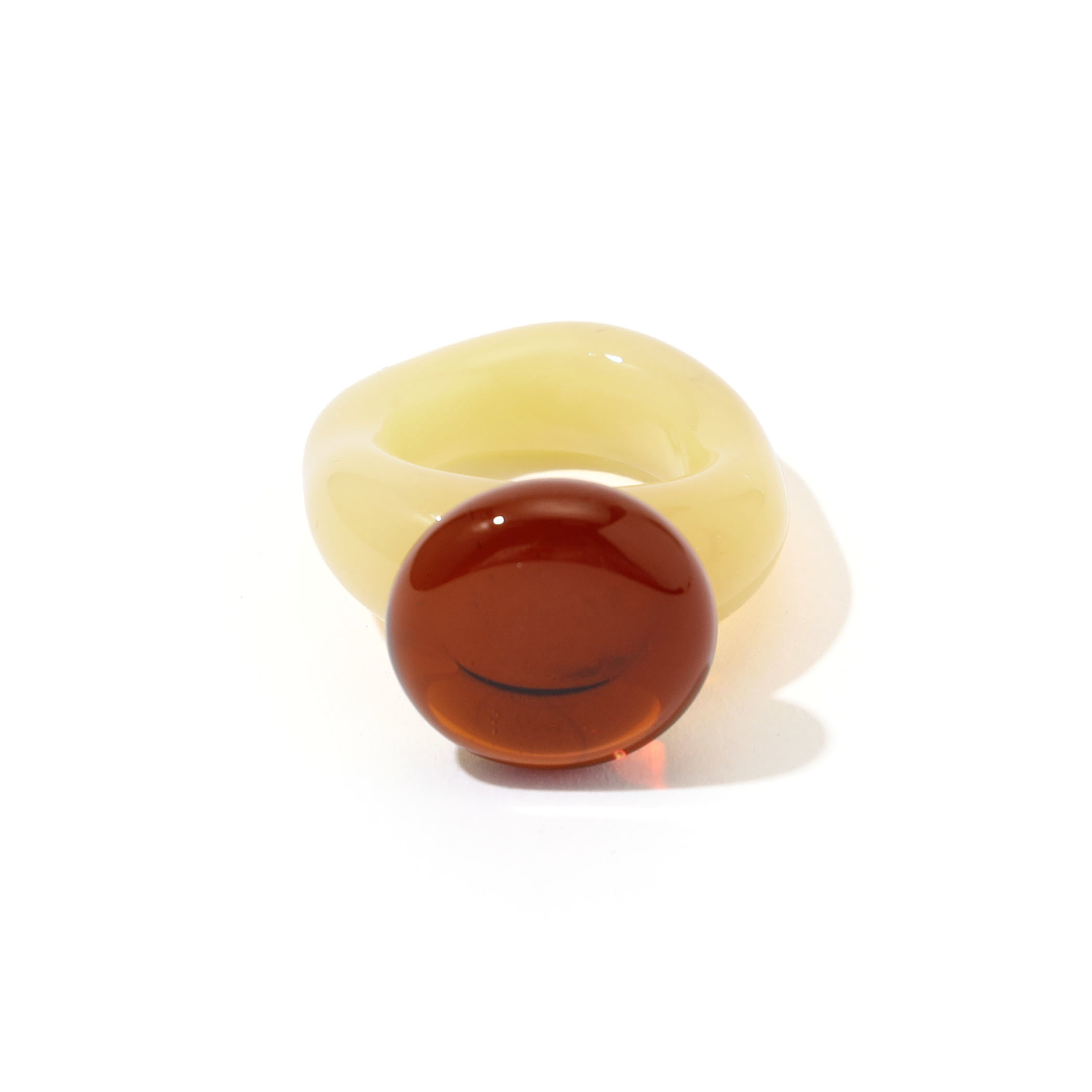 BAMBOW ROGER KWONG Bague ガラスリング