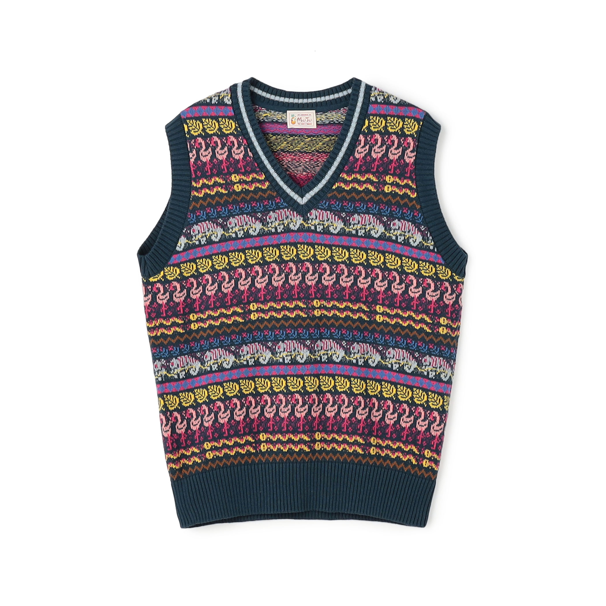 Mai Tai コットンジャガード ニットベスト｜トゥモローランド 公式通販