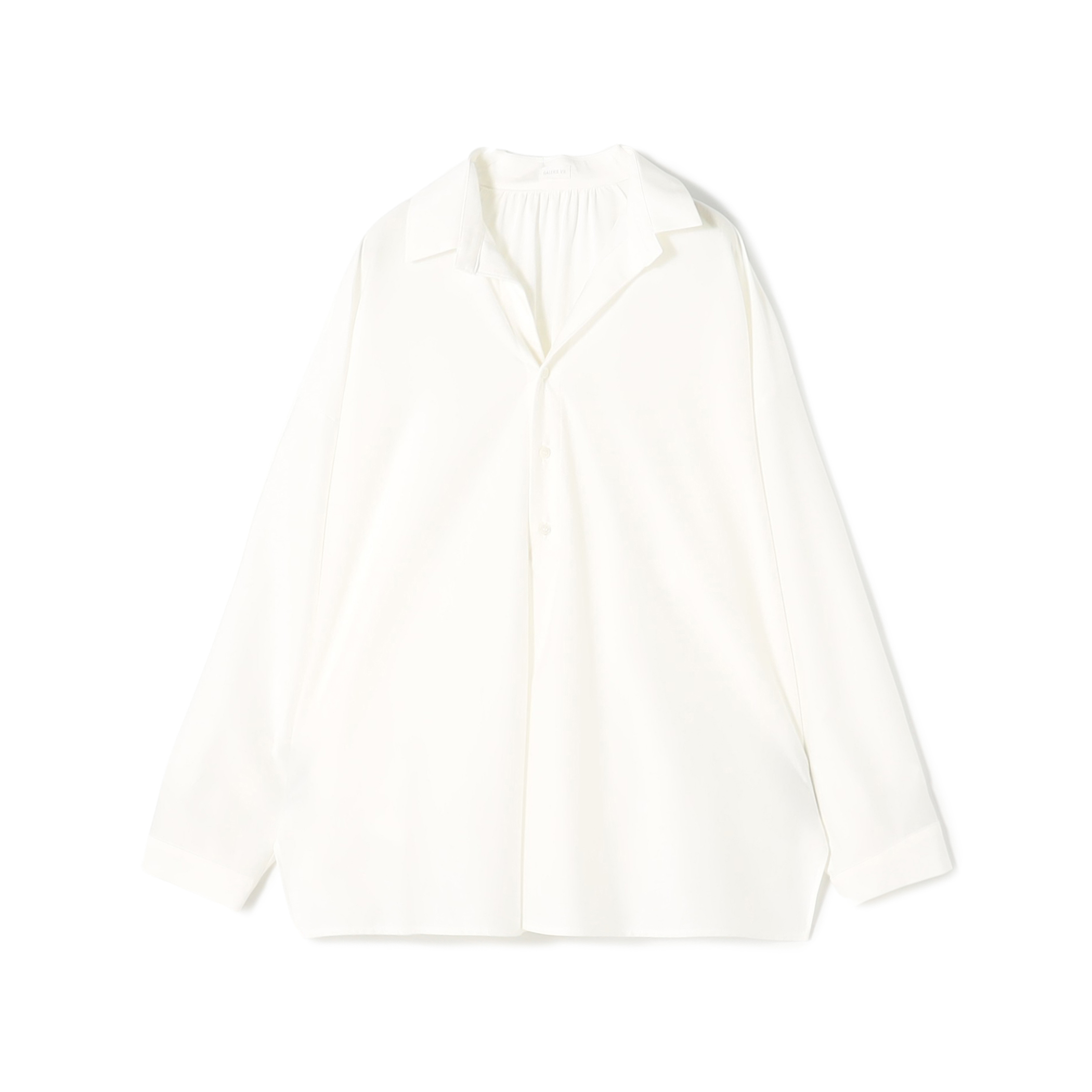 【WEB先行予約】シルキーコットン スキッパーブラウス