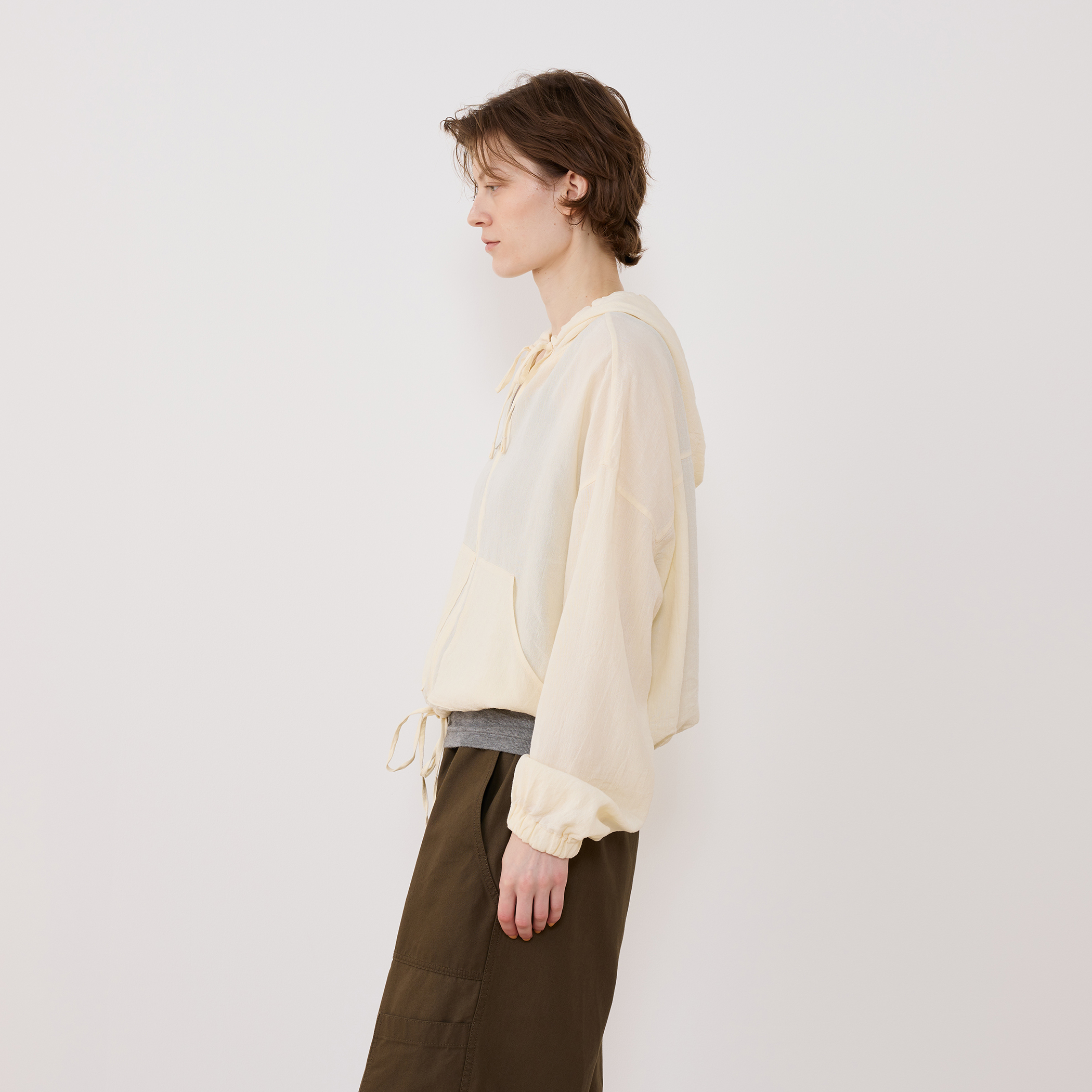 オークエッセンス フーデッドブルゾン｜トゥモローランド 公式通販