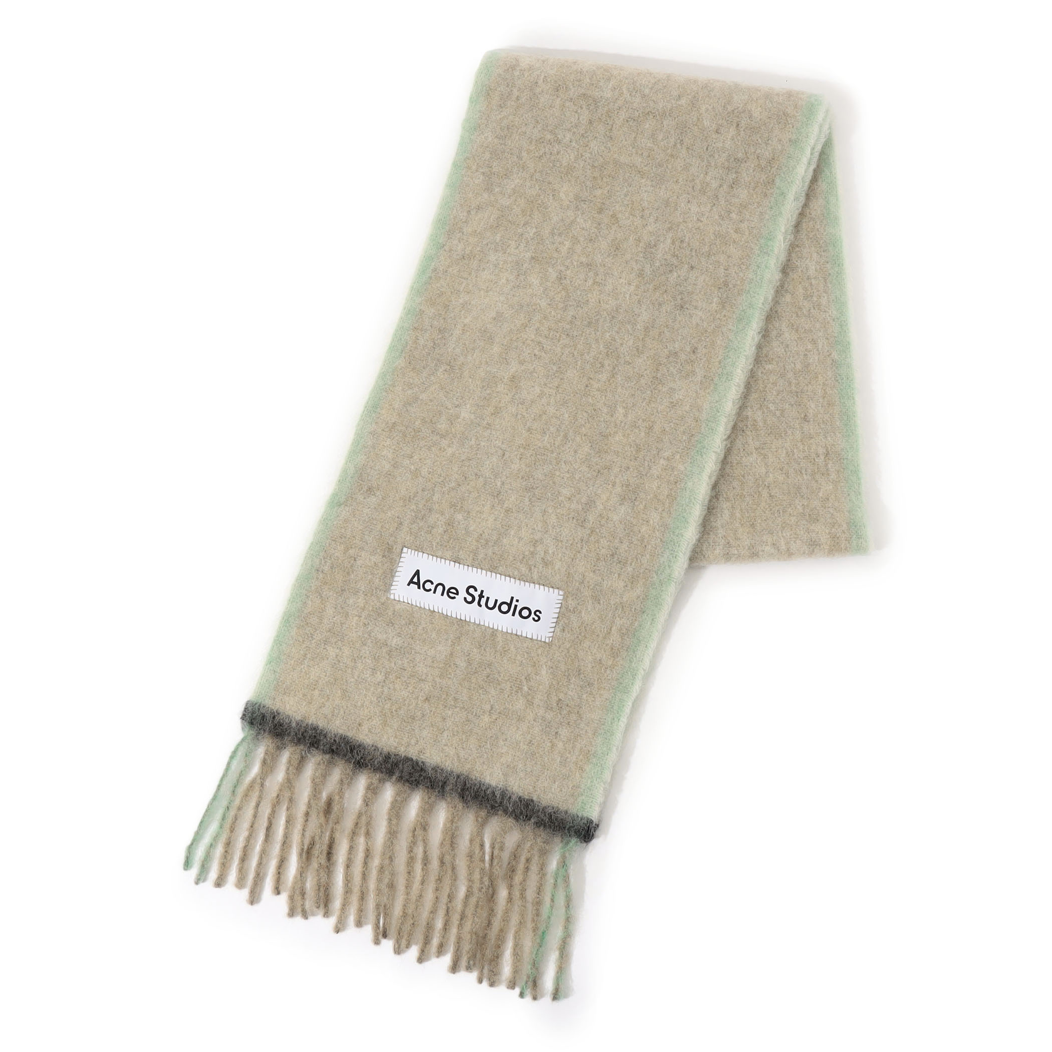 Acne Studios モヘヤウールフリンジスカーフ