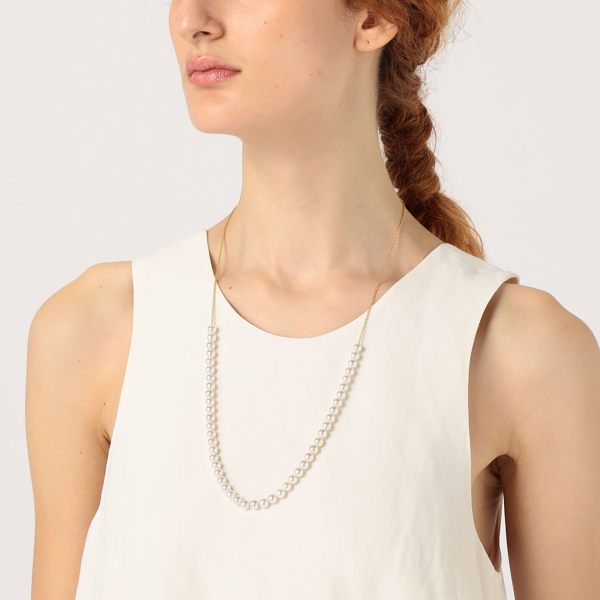 別注】januka パール ロングネックレス｜トゥモローランド 公式サイト