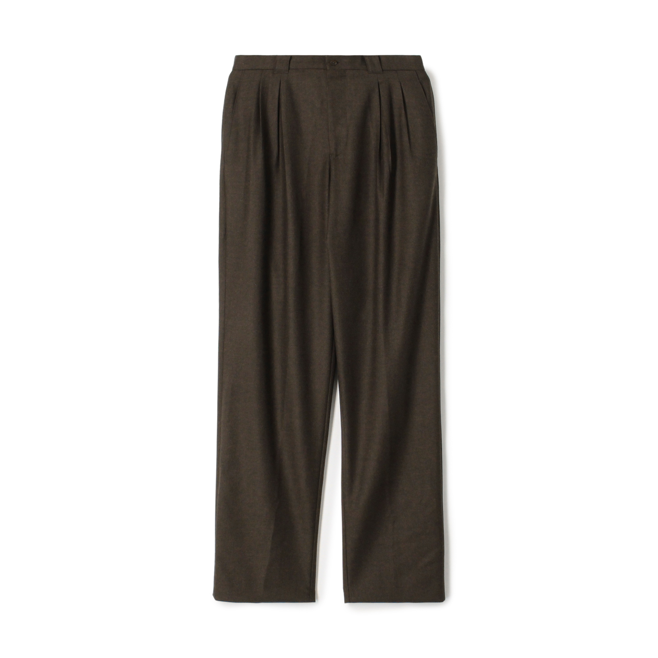 Super180'sウール 2プリーツスラックス DRAGO SKYFALL