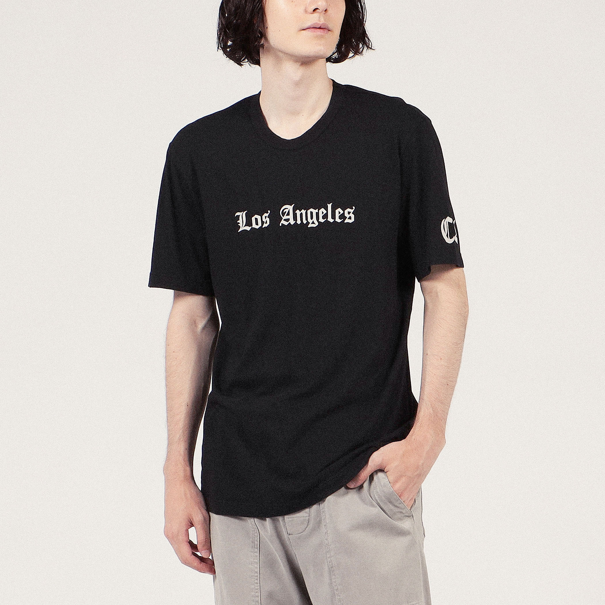 JAMES PERSE ブラック グラフィックTシャツ サイズ2 JAMES PERSE ブラック グラフィックTシャツ サイズ2 レディース