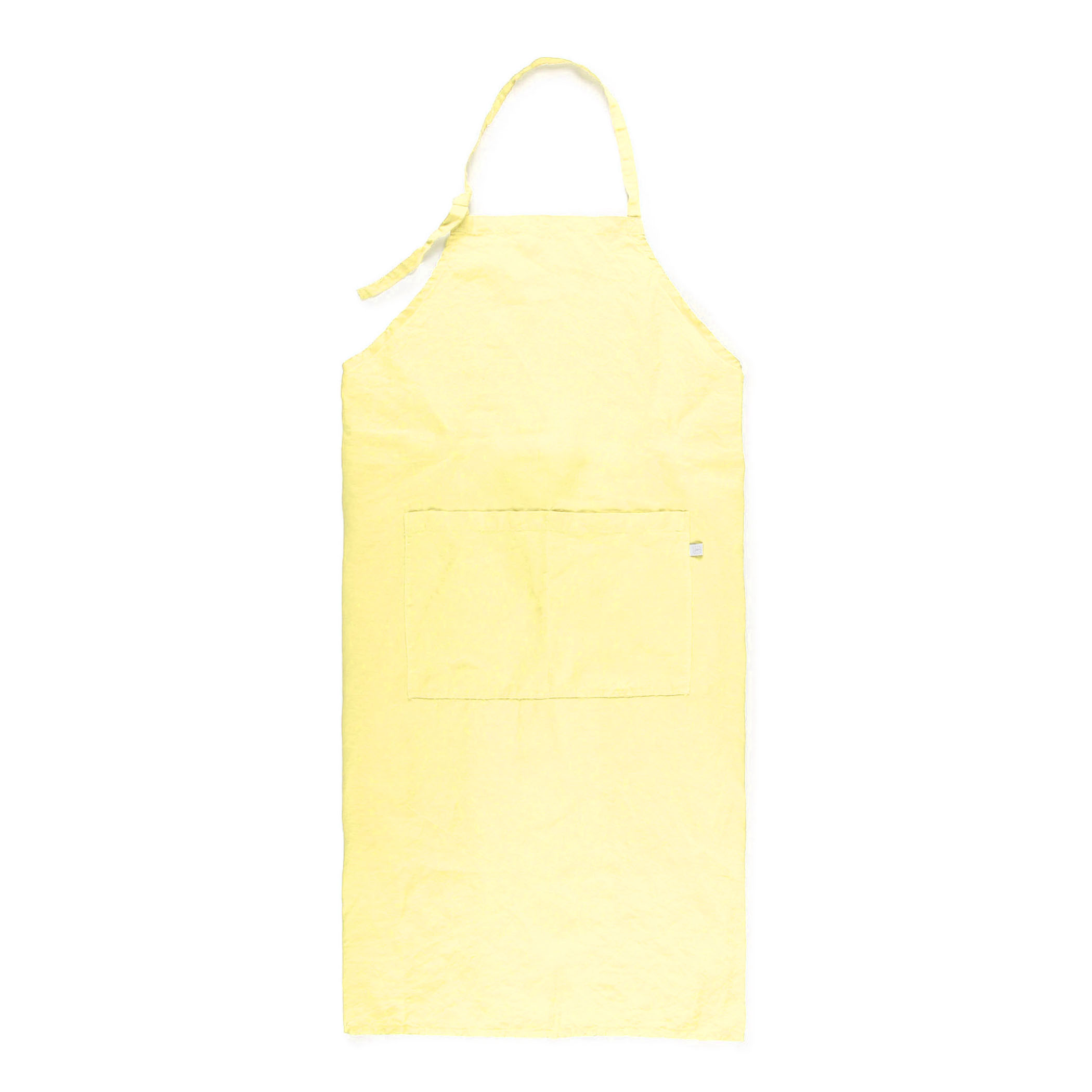 プレーンリネン エプロン