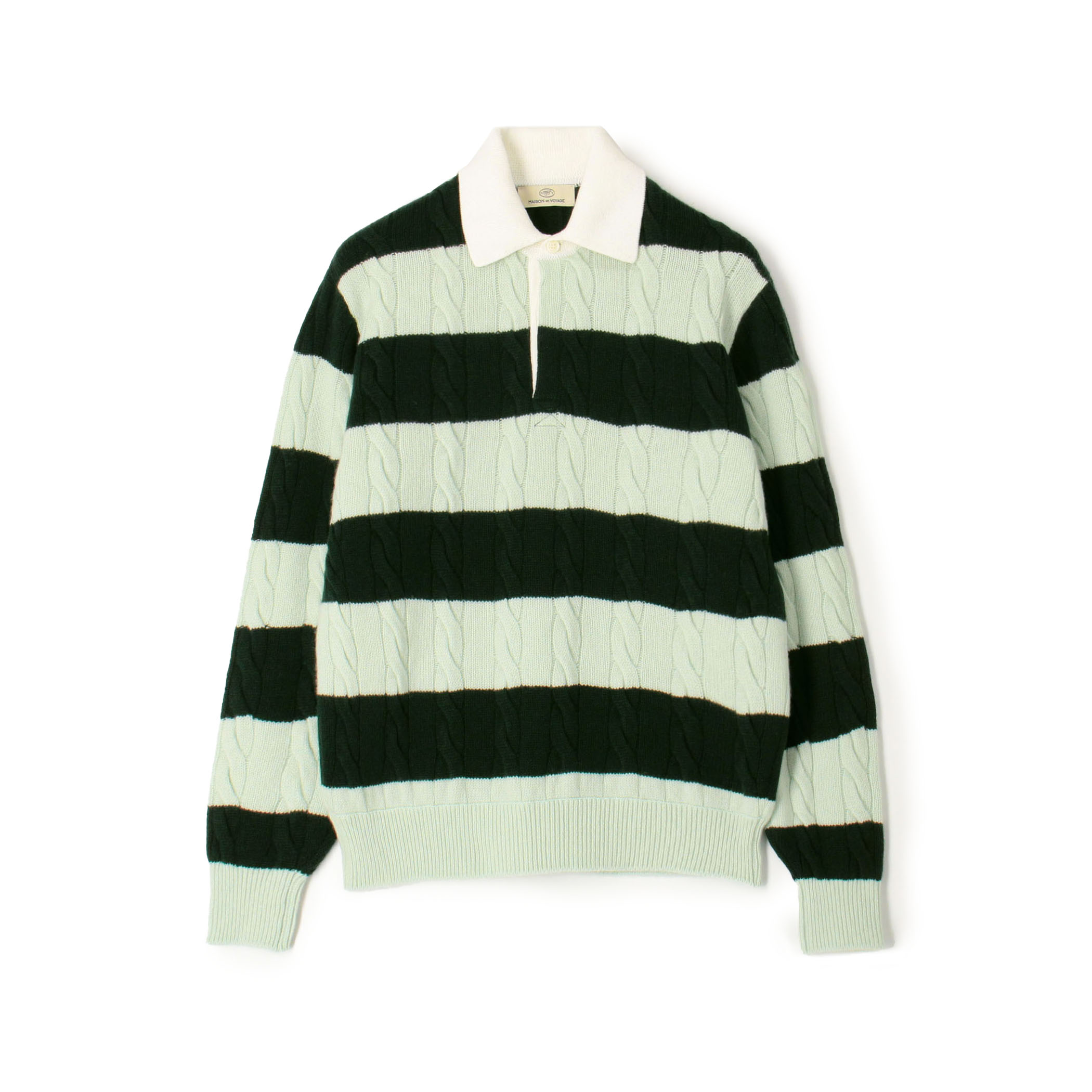 カシミヤケーブル ラガープルオーバー｜トゥモローランド 公式通販