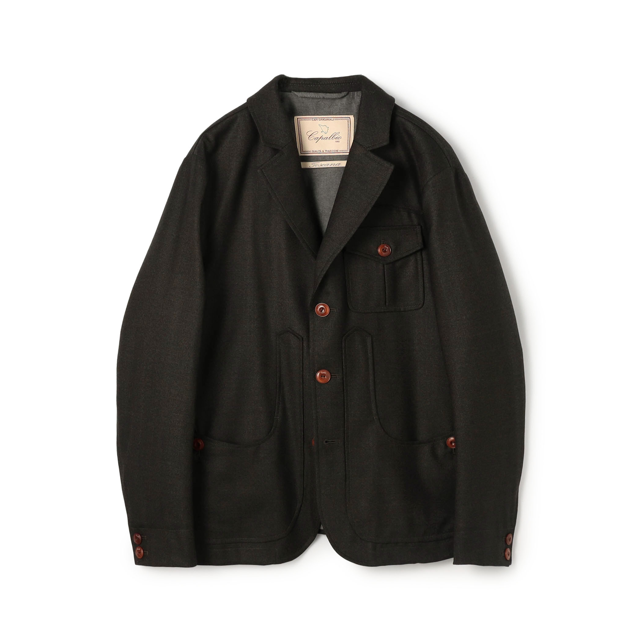 【別注】CAPALBIO マレンマハンティングジャケット DORMEUIL