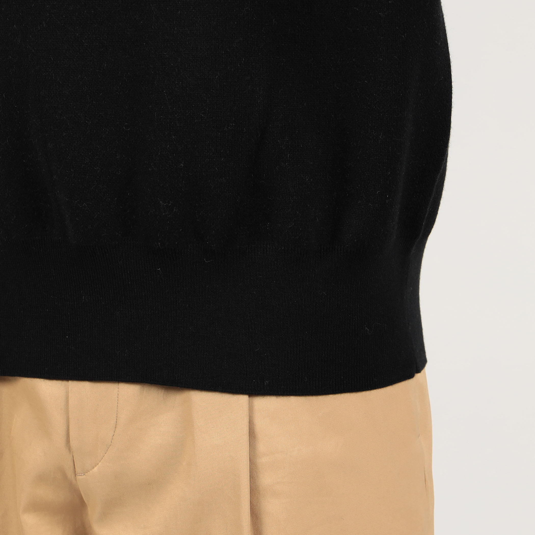 CABaN コットンカシミヤ フラワージャカードプルオーバー