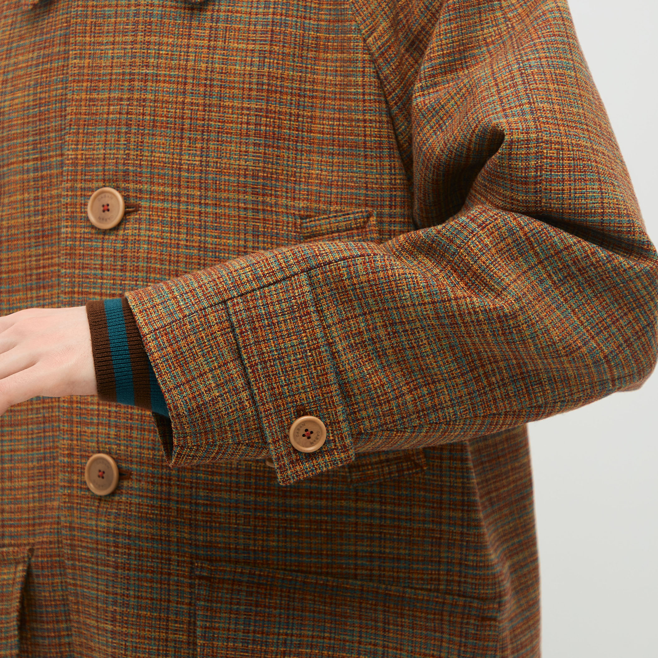CABaN ステンカラーコート S ベージュ CABaN LUXE WOOL ステンカラーコート | CABaN