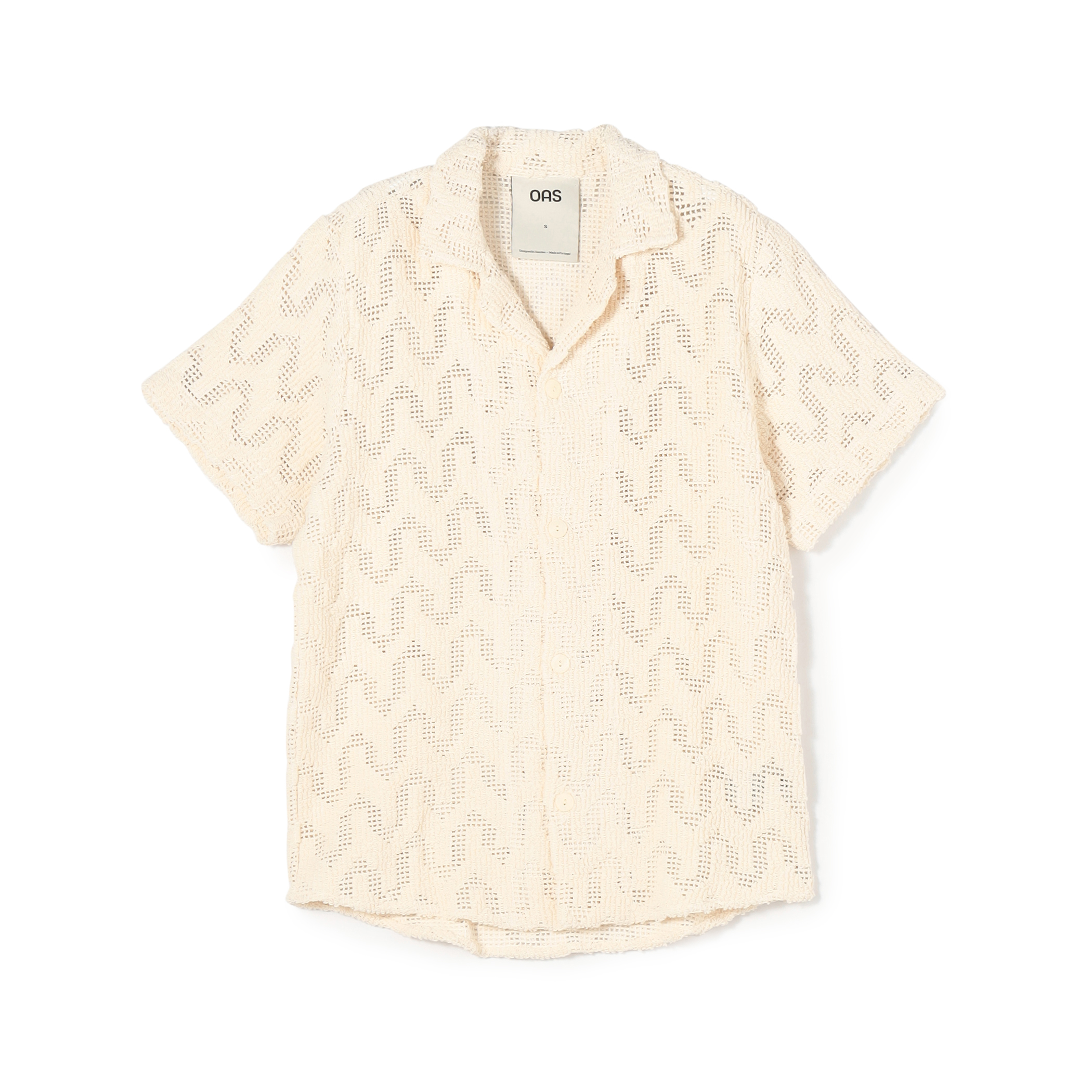 OAS ATLAS CROCHET SHIRT