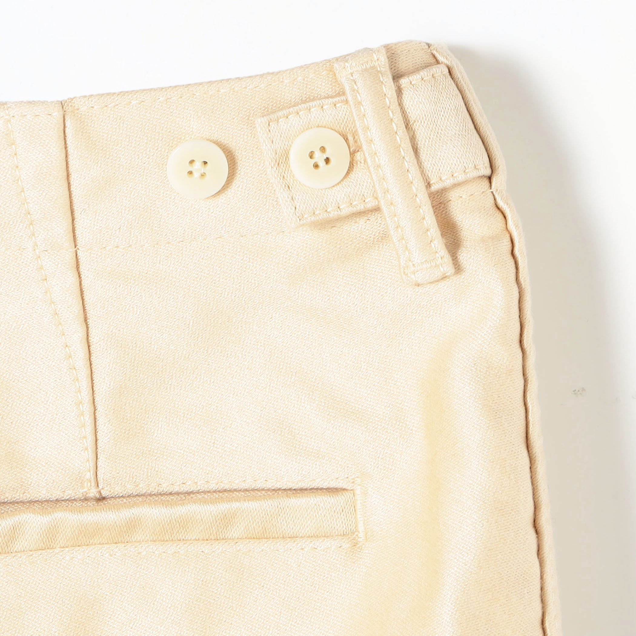 シーアイランドコットンモールスキン ストレートパンツ