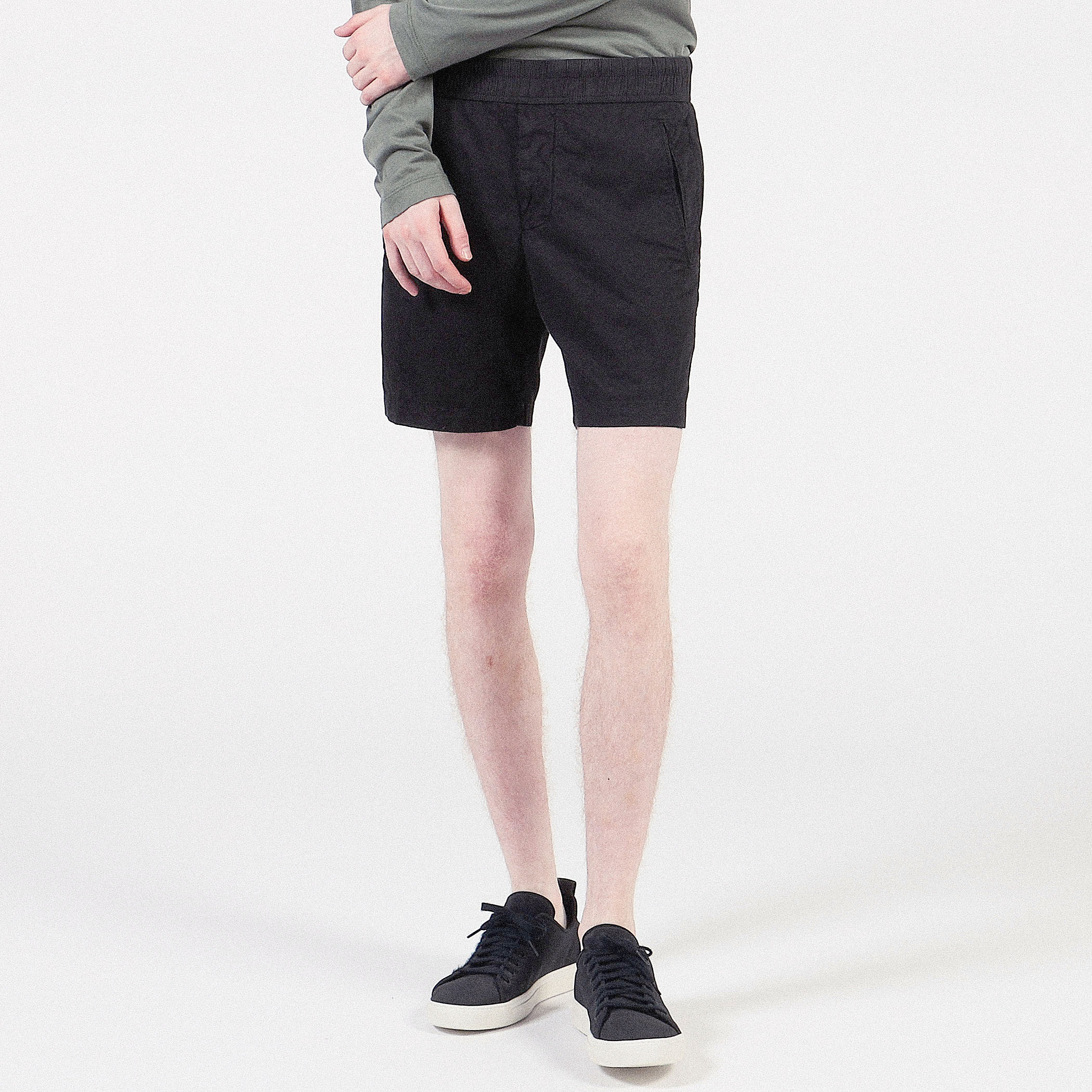 MaxMara AMBURGO1234 コットンストレッチショートパンツ Stretch-cotton shorts, black | 