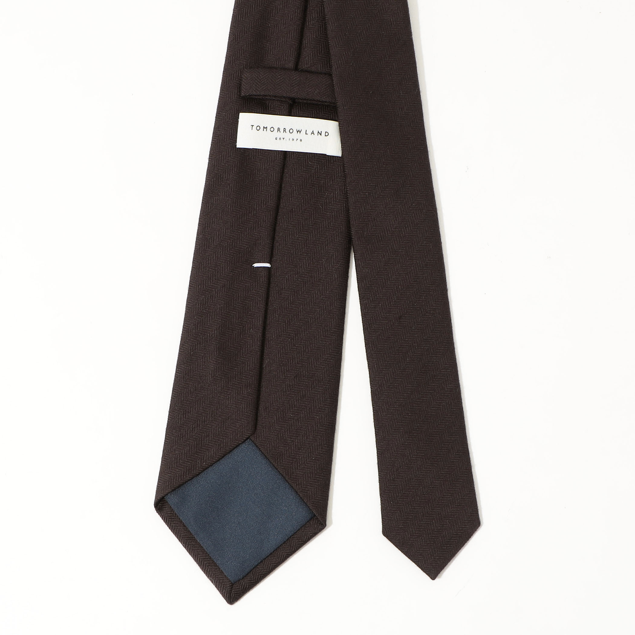 TOMORROWLAND カシミヤシルク ソリッドネクタイ｜トゥモローランド