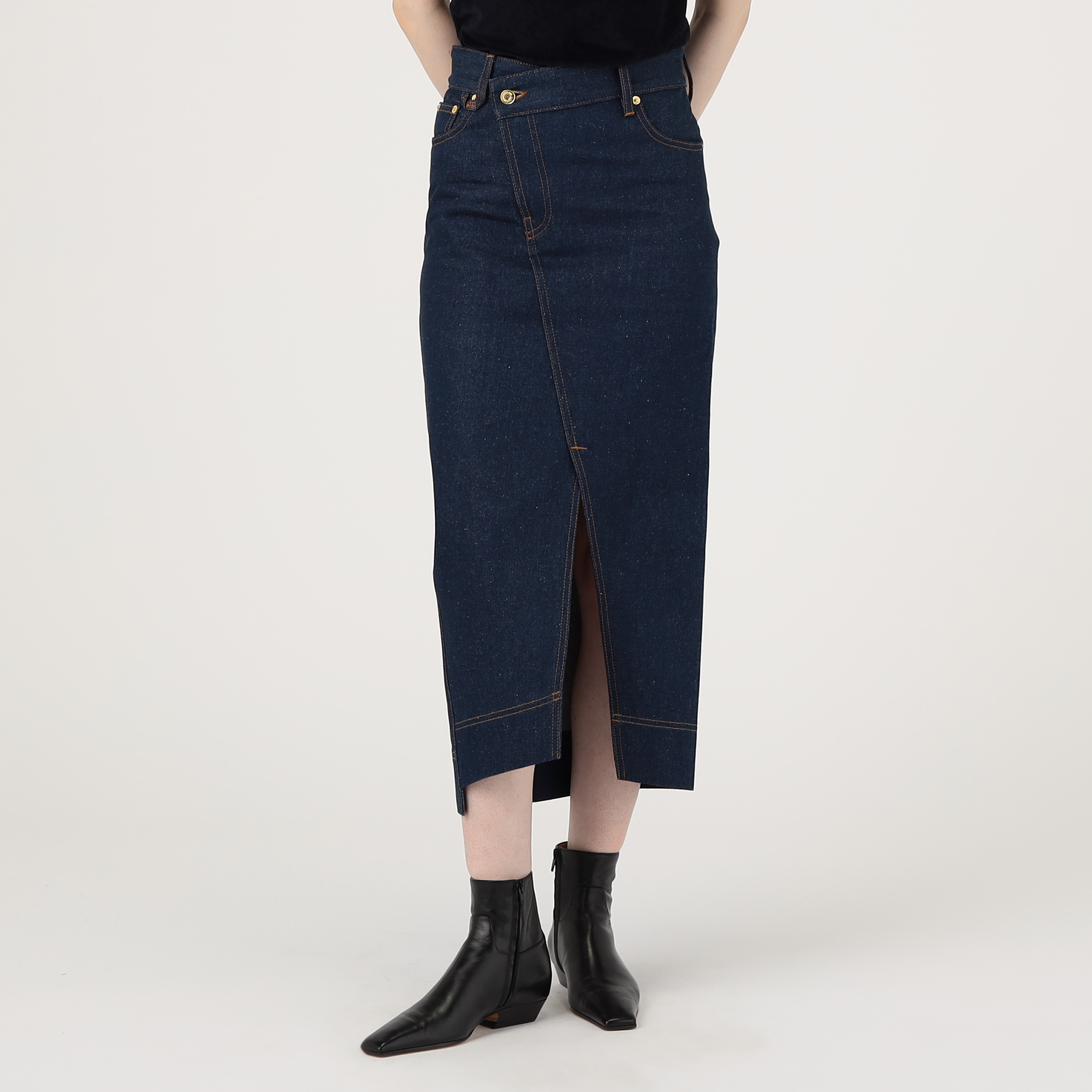 JACQUEMUS LA JUPE DE-NIMES コットンデニムスカート