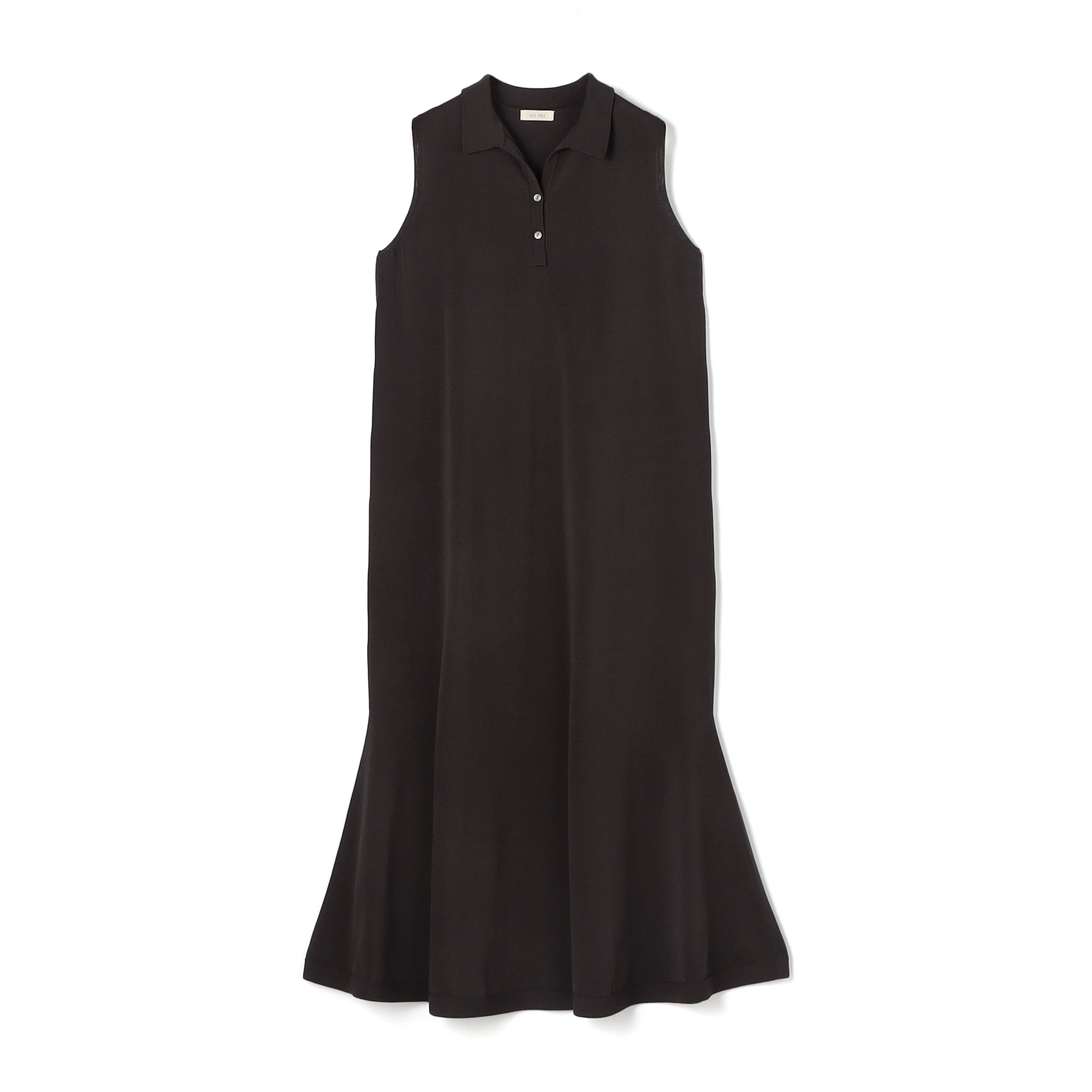 【WEB先行予約】ドライコットン ポロカラーワンピース