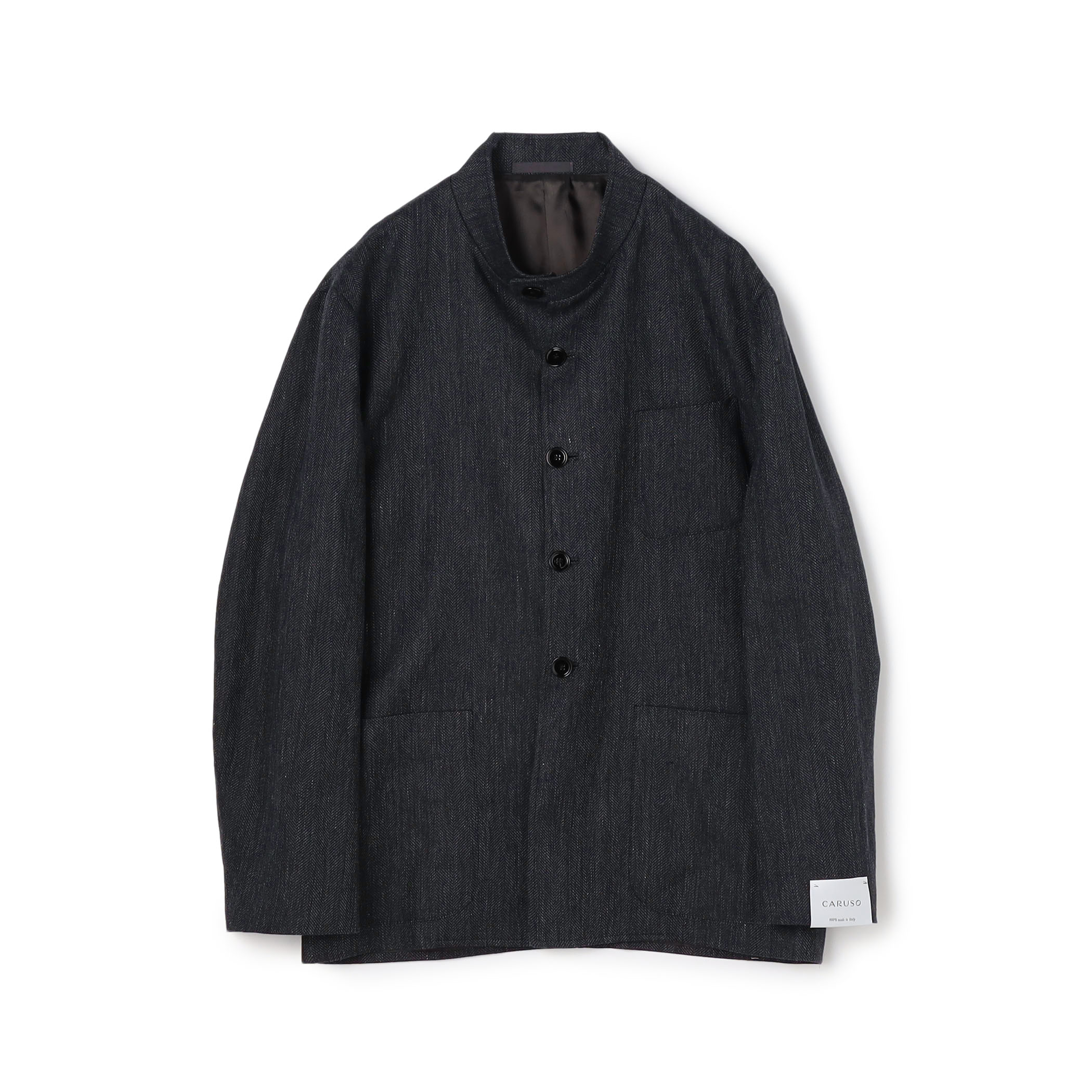 【別注】CARUSO リネンウール フォレスティエールジャケット