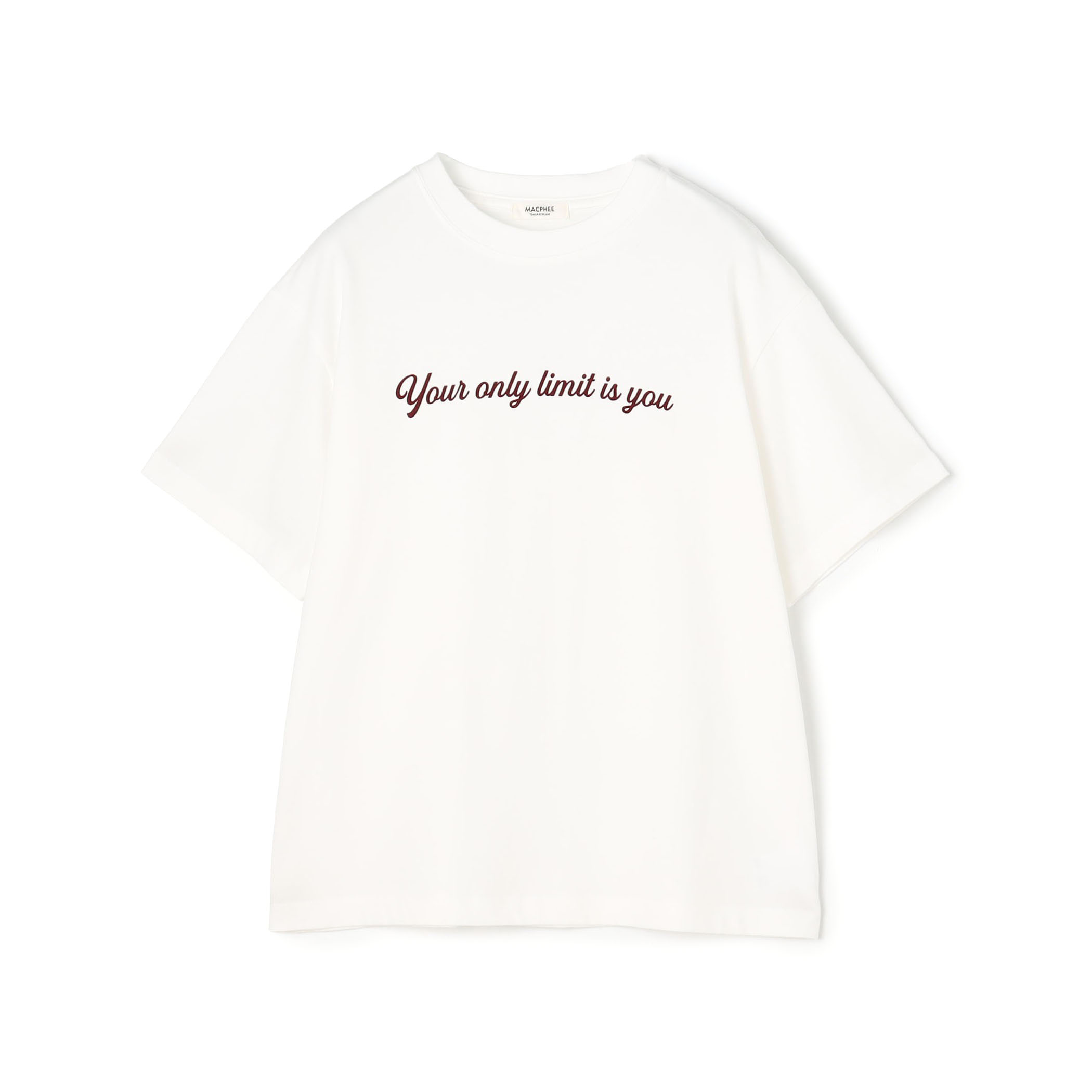コットンロゴプリント Tシャツ