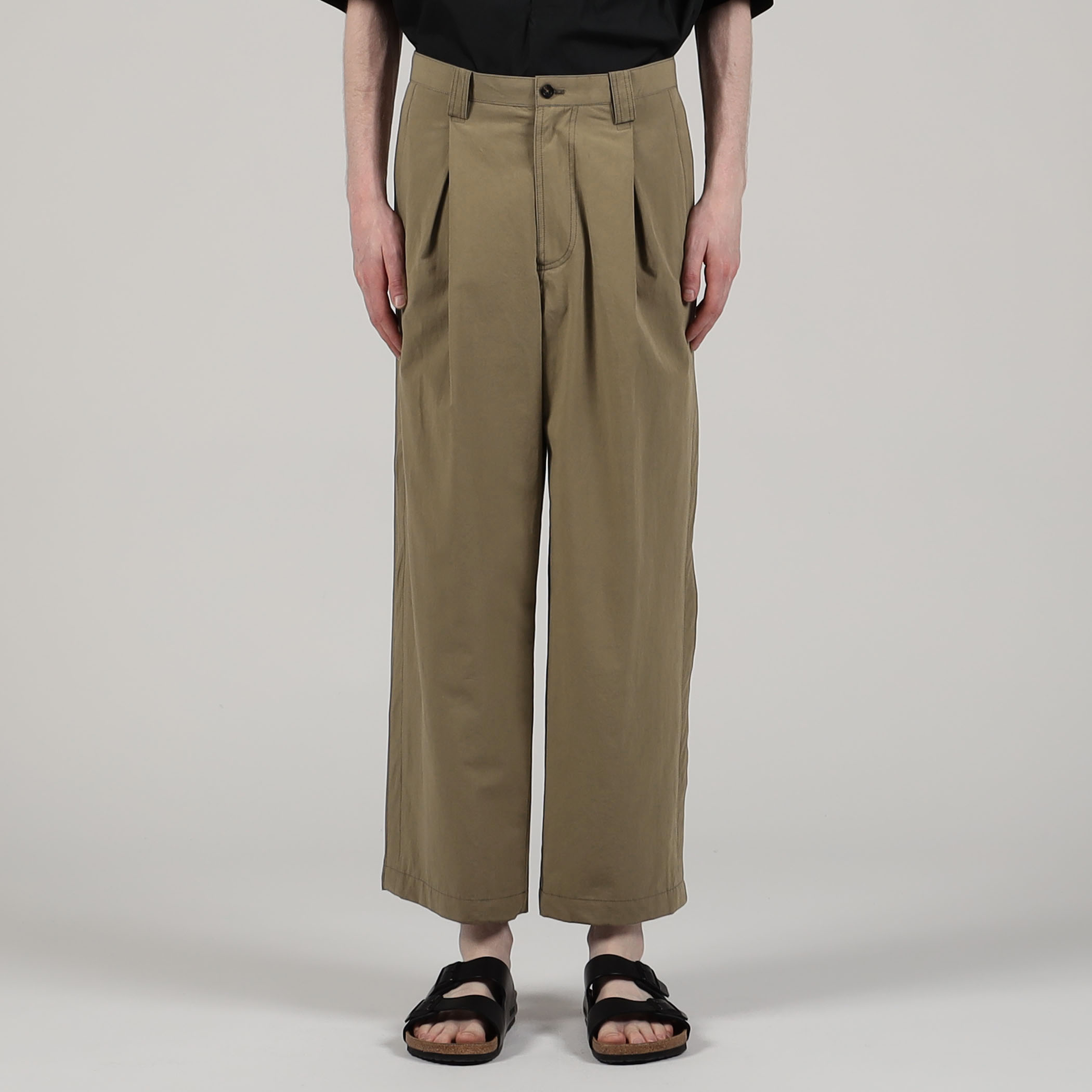 コットンウェザー タックパンツ｜トゥモローランド 公式通販