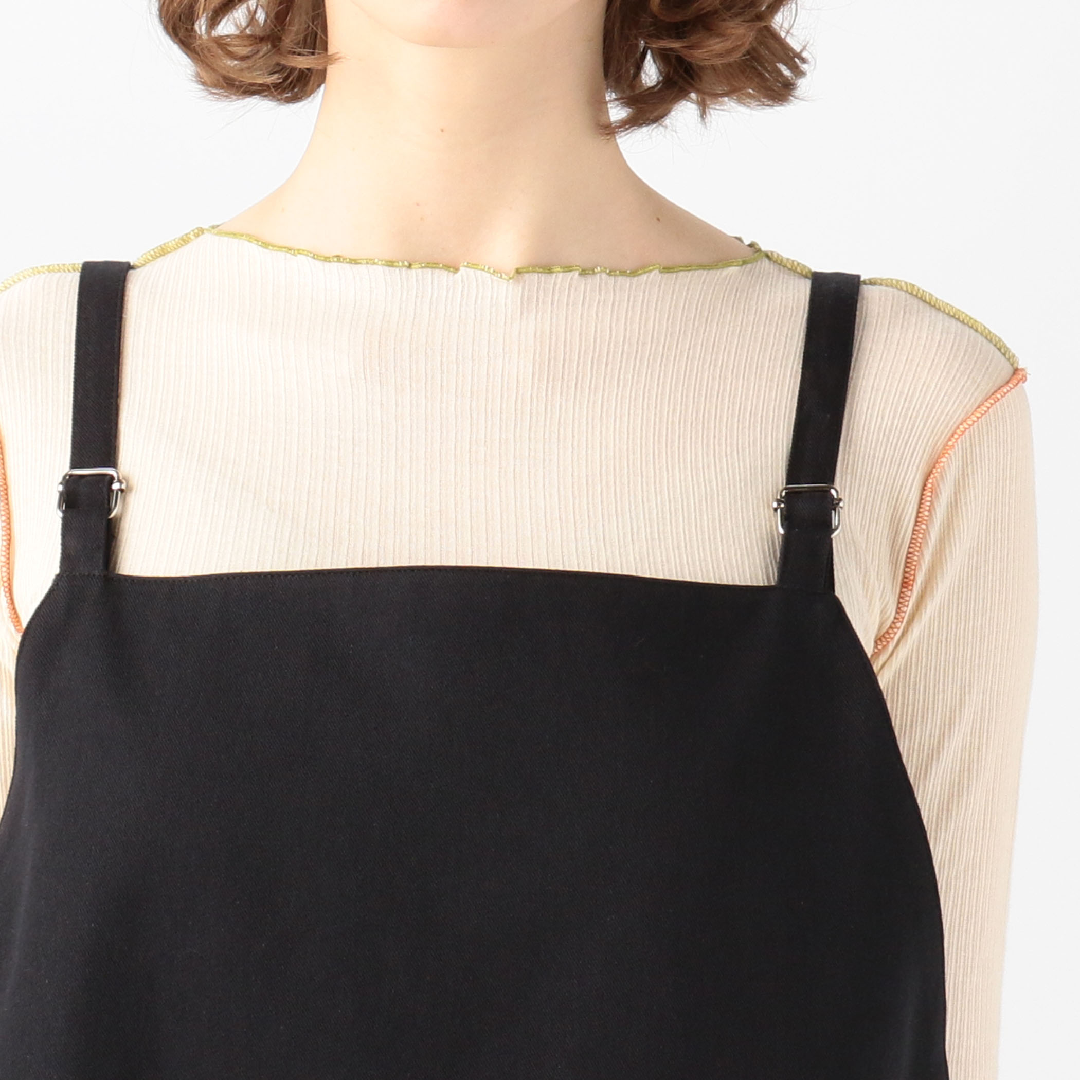 ベースレンジ コットンオーバーオール ナチュラル 新品未使用　着用感Mサイズ BASERANGE/GREN OVERALL｜Daytona Park(FREAK'S STORE公式通販)