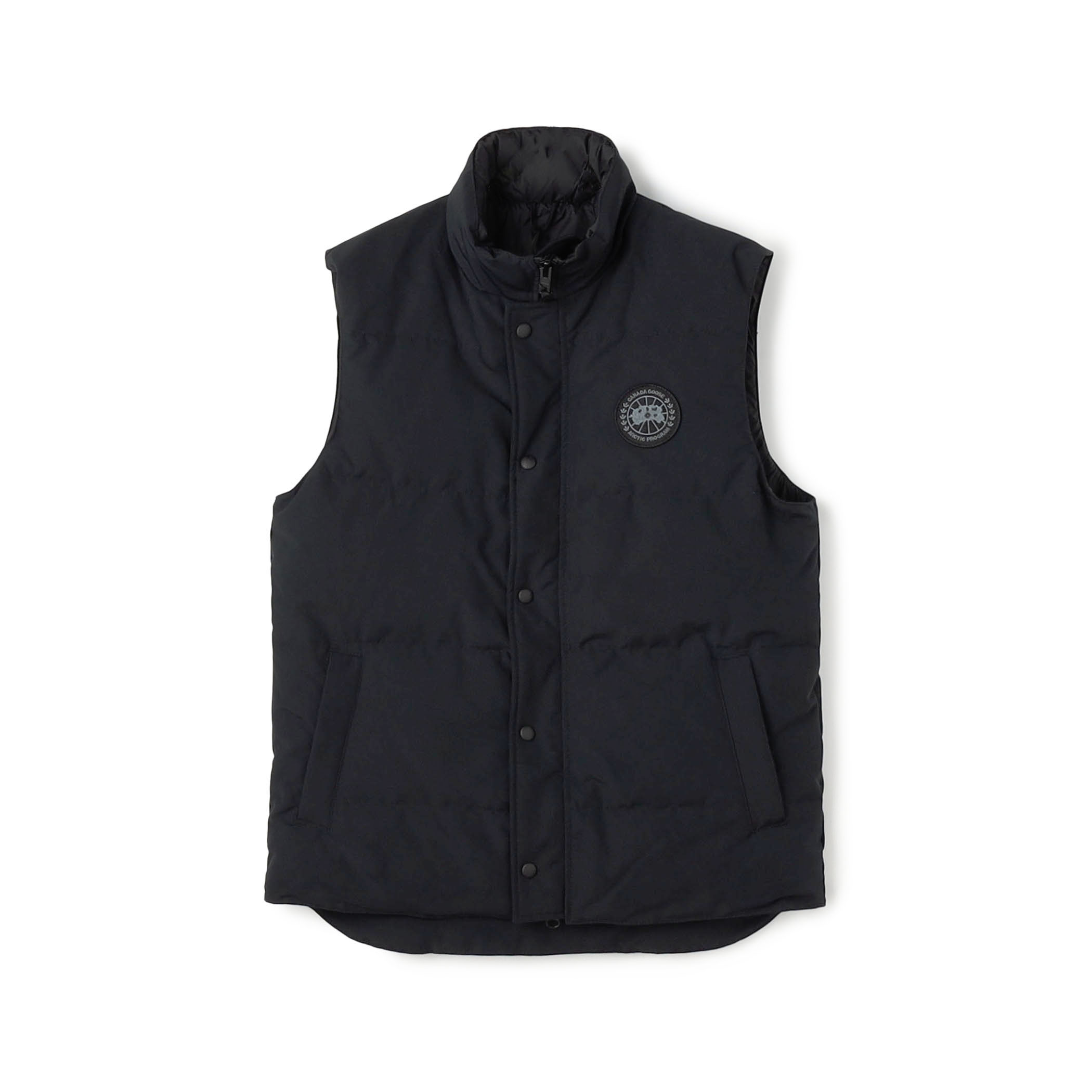 CANADA GOOSE Garson Vest Black Label ポリエステルコットン ダウンベスト